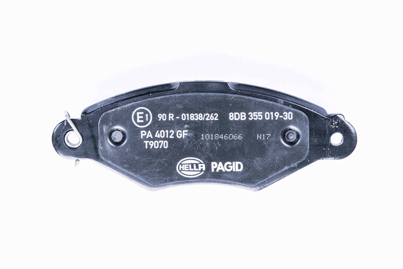 HELLA 8DB 355 019-301 Bremsbelagsatz, SBB