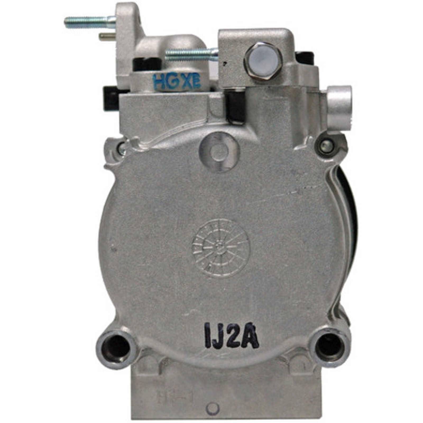 Klimakompressor 12 V Ø 120 mm MAHLE passend für u.a. HYUNDAI SANTA