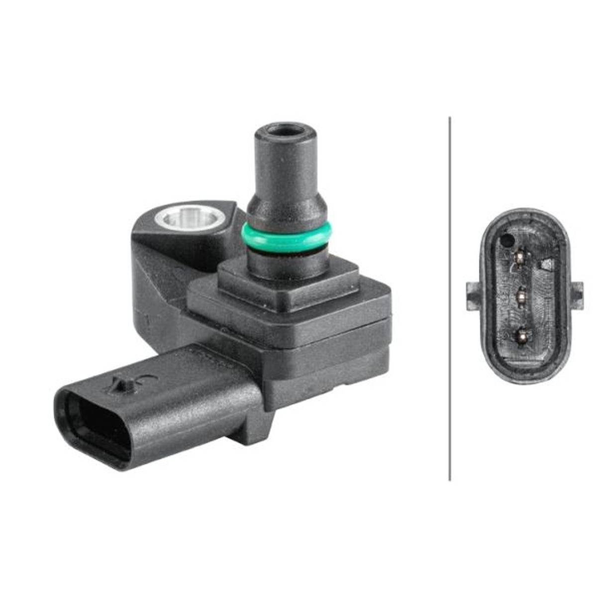 HELLA 6PP 358 152-401 Sensor, Ladedruck