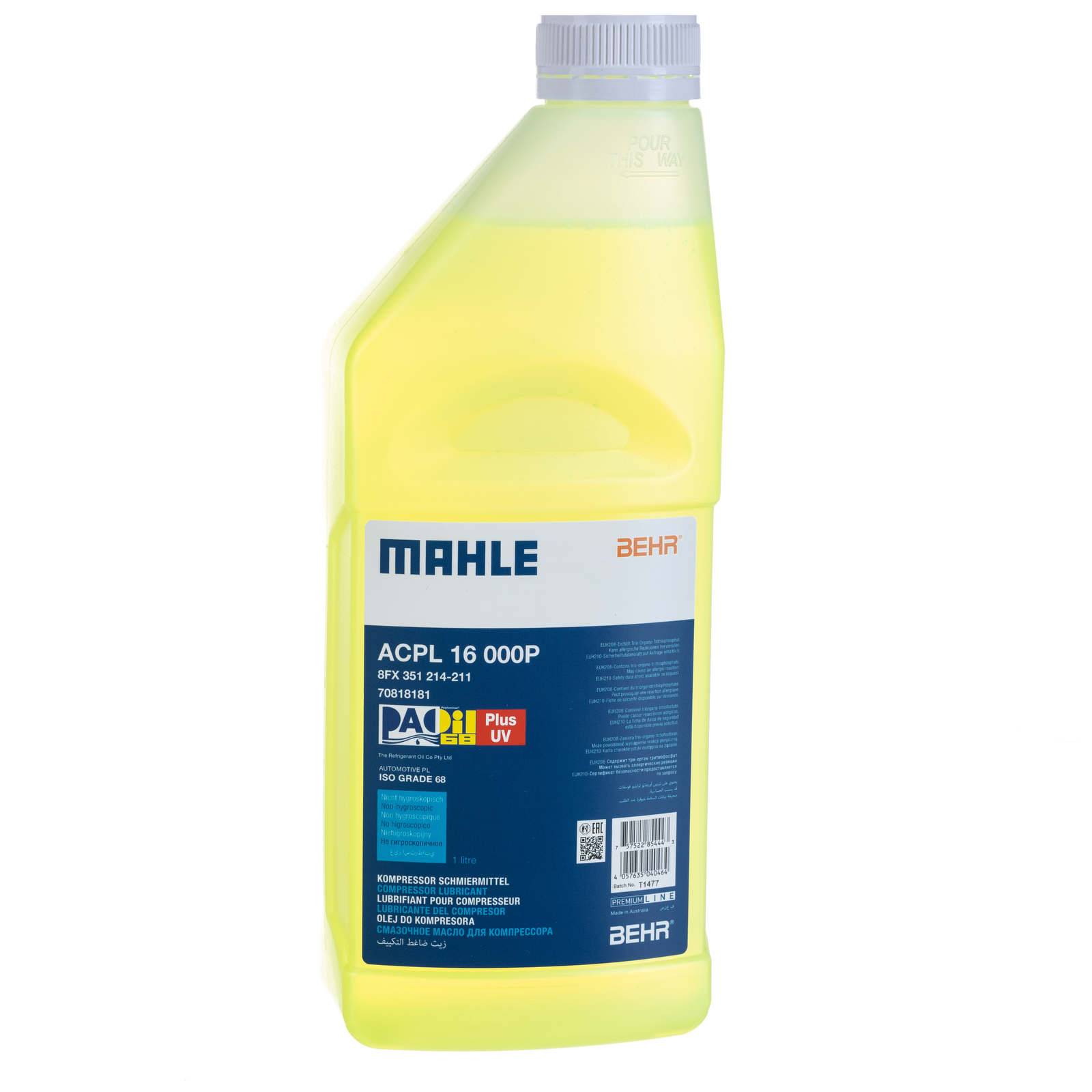 Kompressor-Öl MAHLE ACPL 16 000P