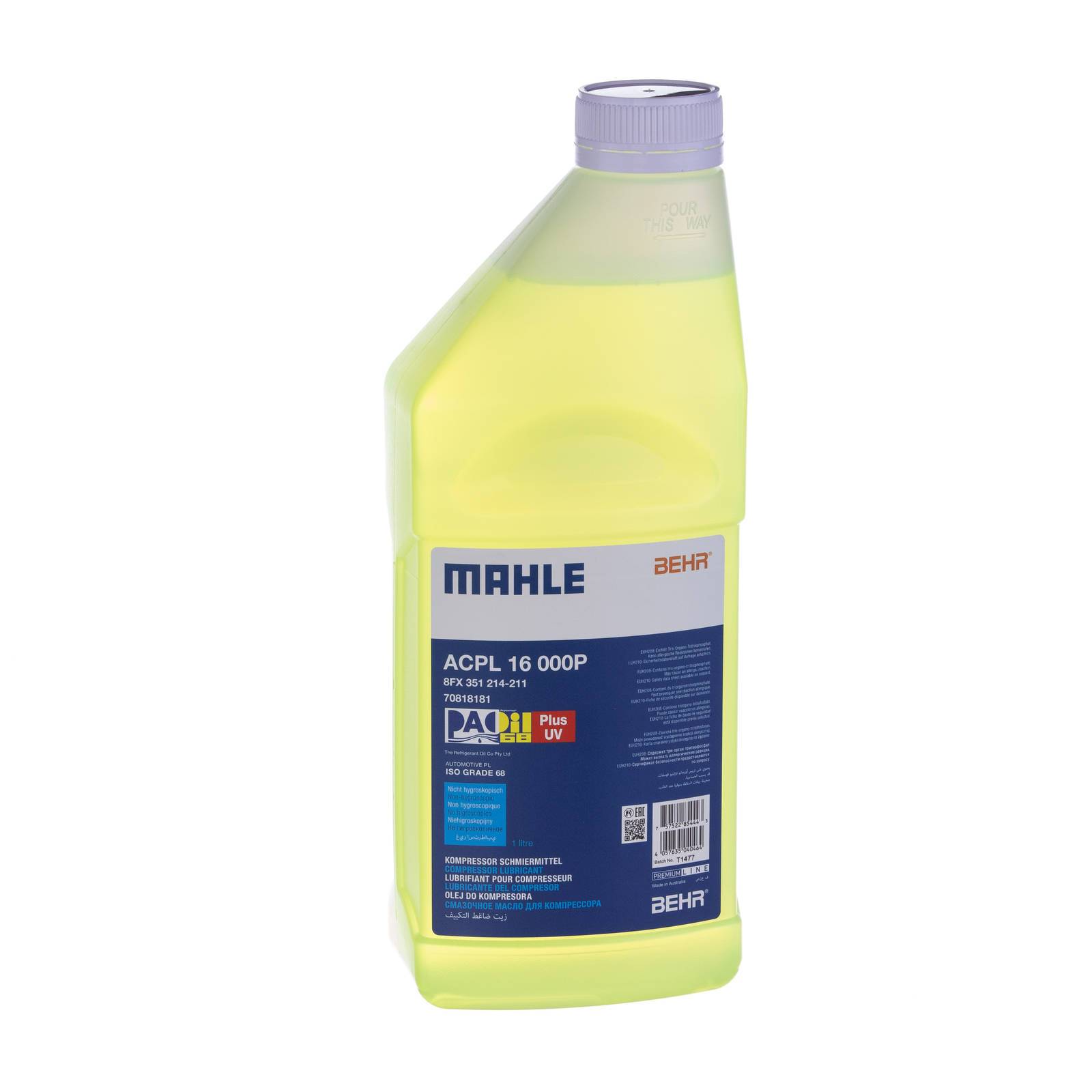 Kompressor-Öl MAHLE ACPL 16 000P