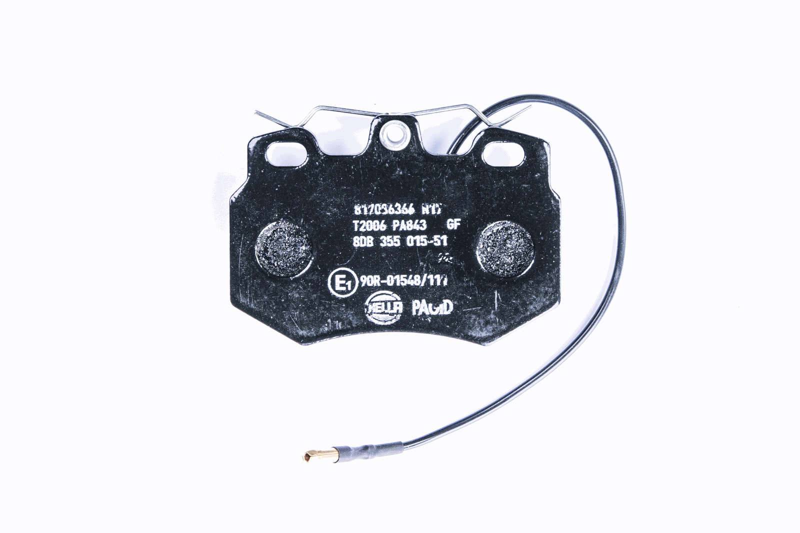 HELLA 8DB 355 015-511 Bremsbelagsatz, SBB
