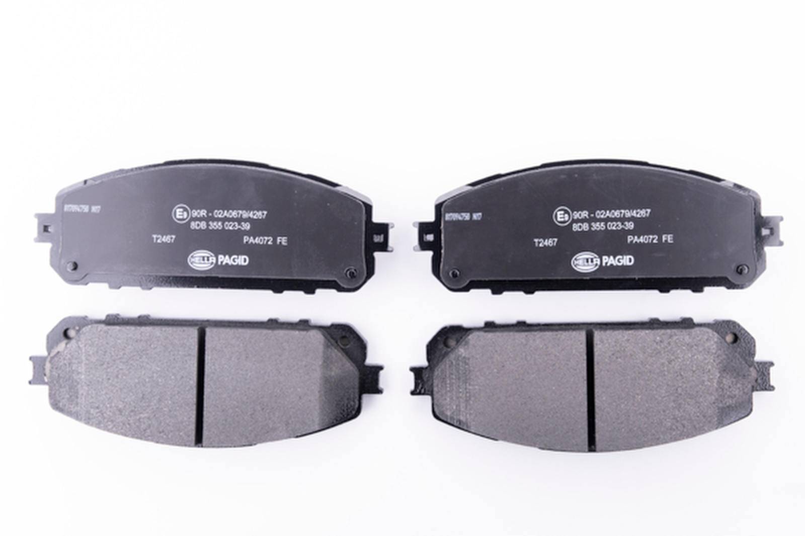 HELLA 8DB 355 023-391 Bremsbelagsatz, SBB
