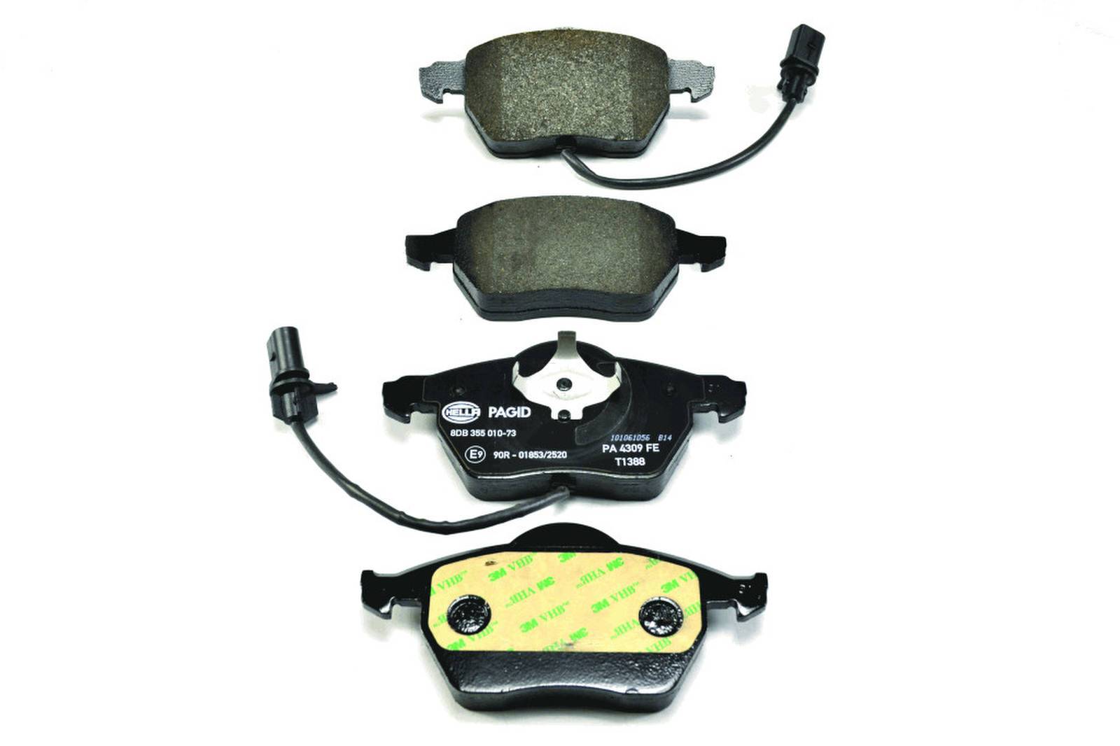 HELLA 8DB 355 010-731 Bremsbelagsatz, SBB