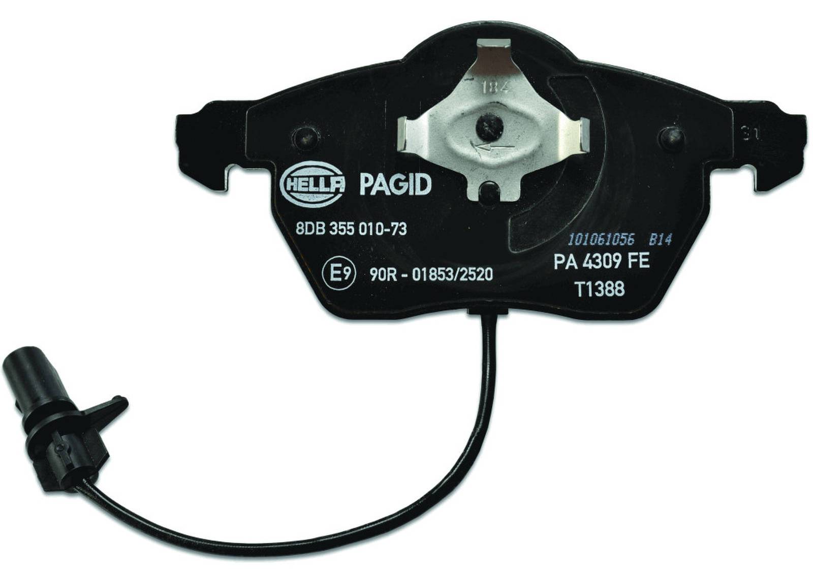 HELLA 8DB 355 010-731 Bremsbelagsatz, SBB