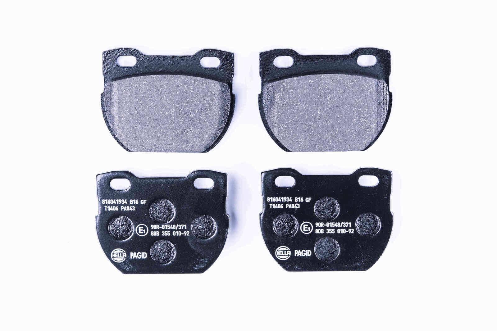 HELLA 8DB 355 010-921 Bremsbelagsatz, SBB