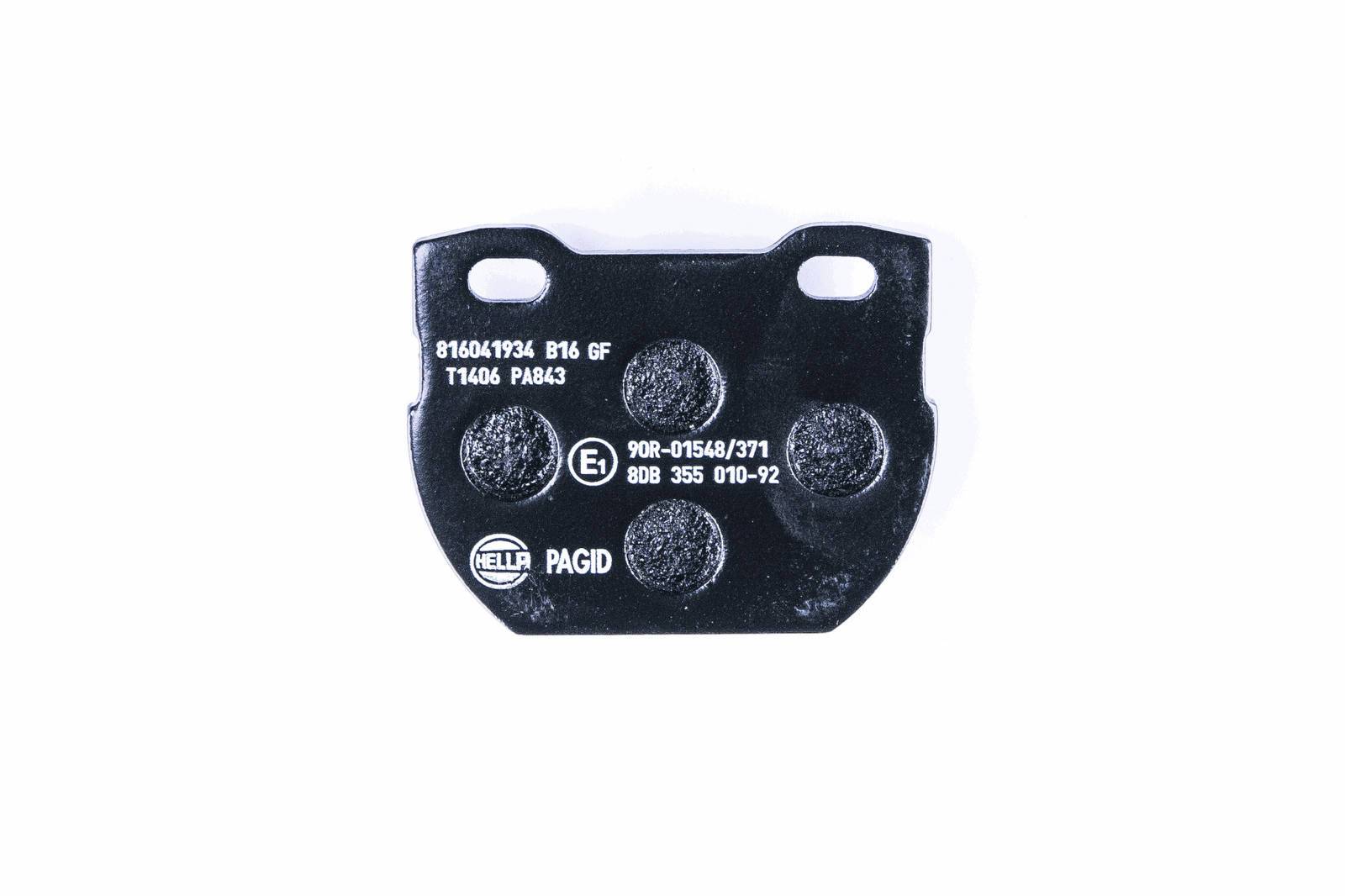 HELLA 8DB 355 010-921 Bremsbelagsatz, SBB