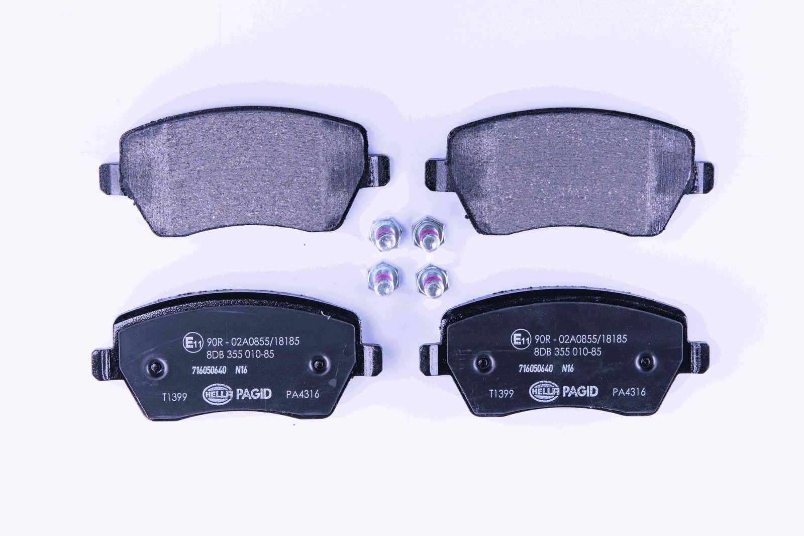HELLA 8DB 355 010-851 Bremsbelagsatz, SBB