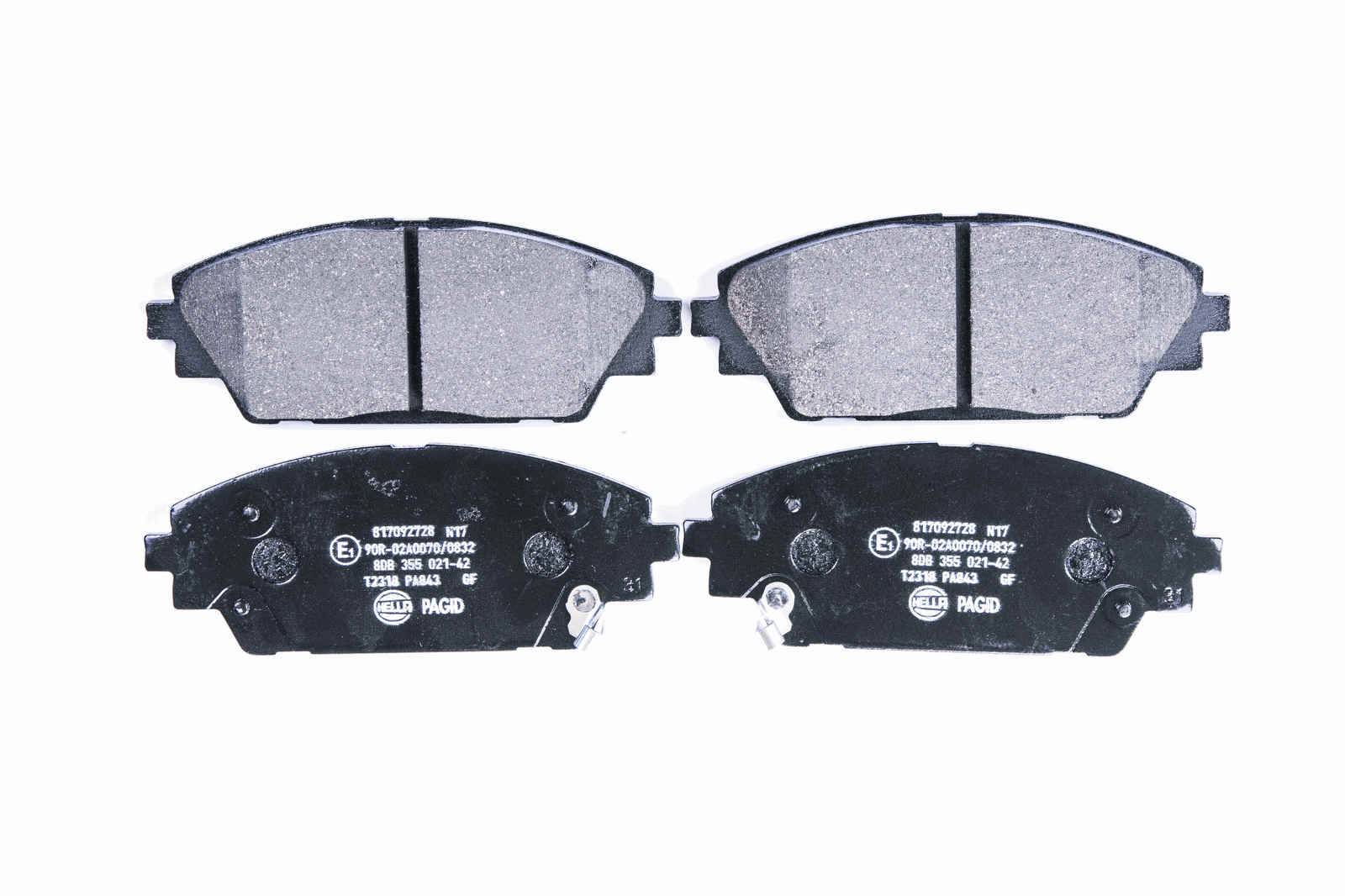 HELLA 8DB 355 021-421 Bremsbelagsatz, SBB