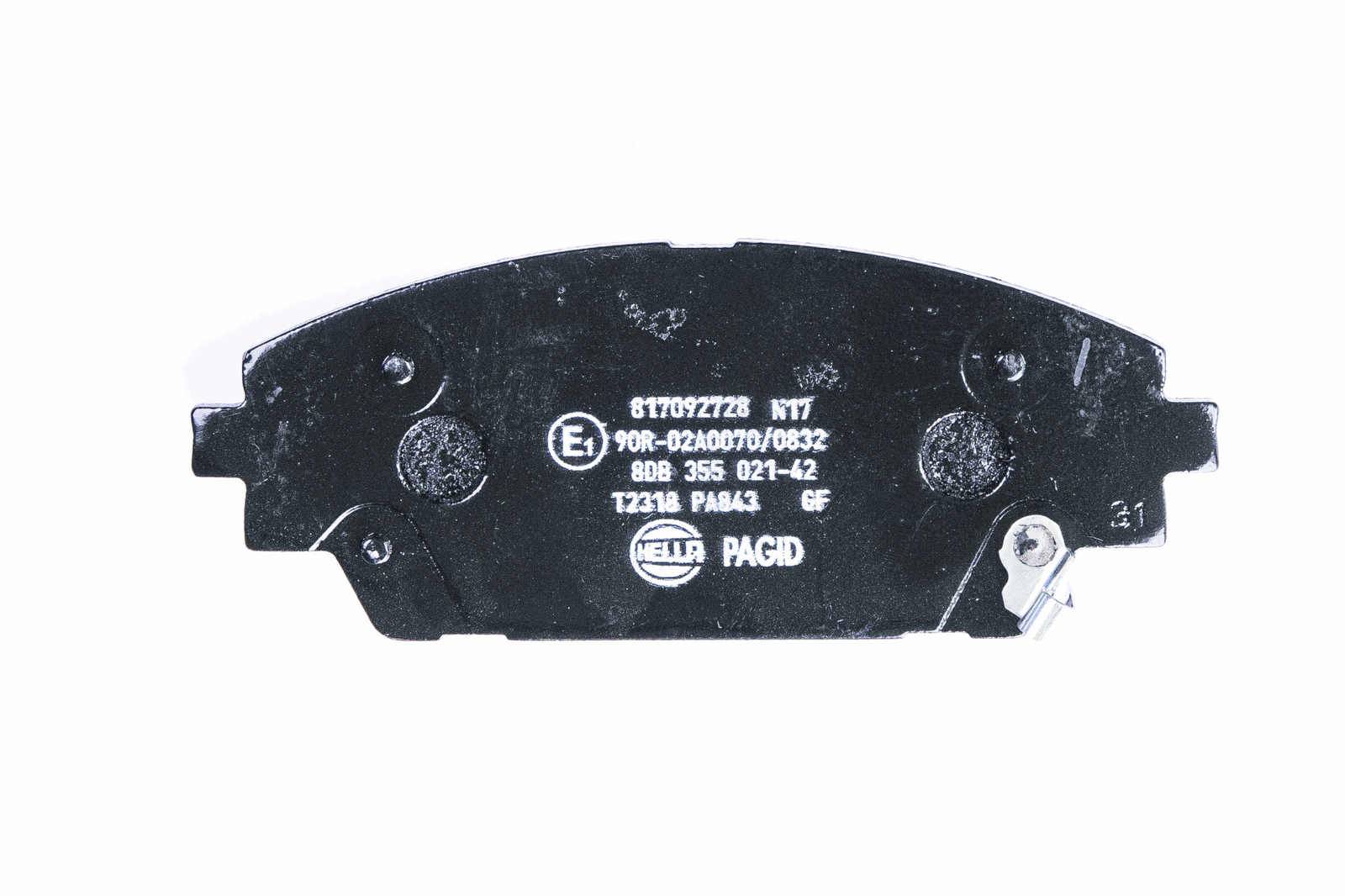 HELLA 8DB 355 021-421 Bremsbelagsatz, SBB