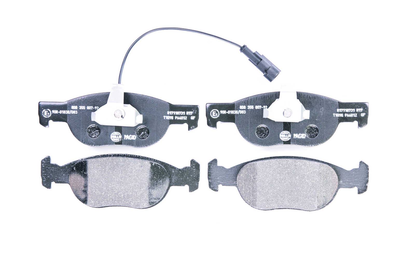 HELLA 8DB 355 007-921 Bremsbelagsatz, SBB