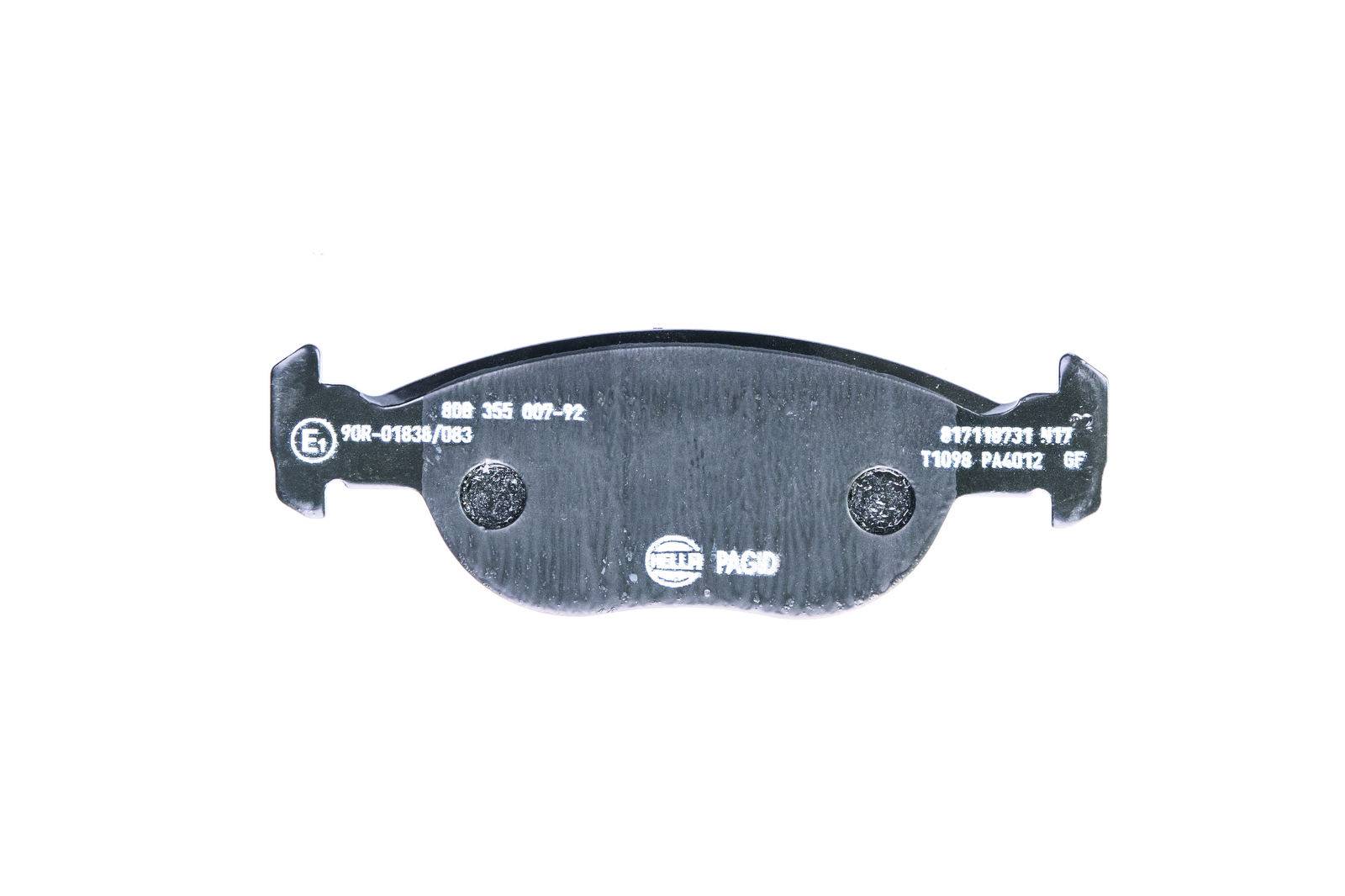 HELLA 8DB 355 007-921 Bremsbelagsatz, SBB