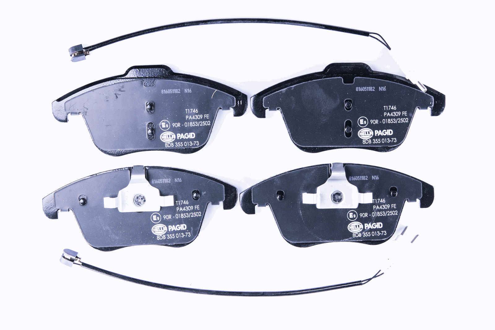 HELLA 8DB 355 013-731 Bremsbelagsatz, SBB