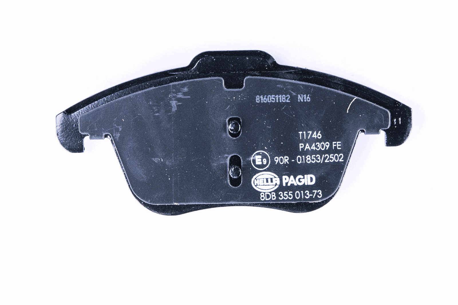 HELLA 8DB 355 013-731 Bremsbelagsatz, SBB