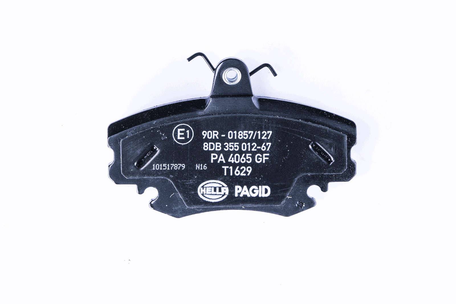 HELLA 8DB 355 012-671 Bremsbelagsatz, SBB