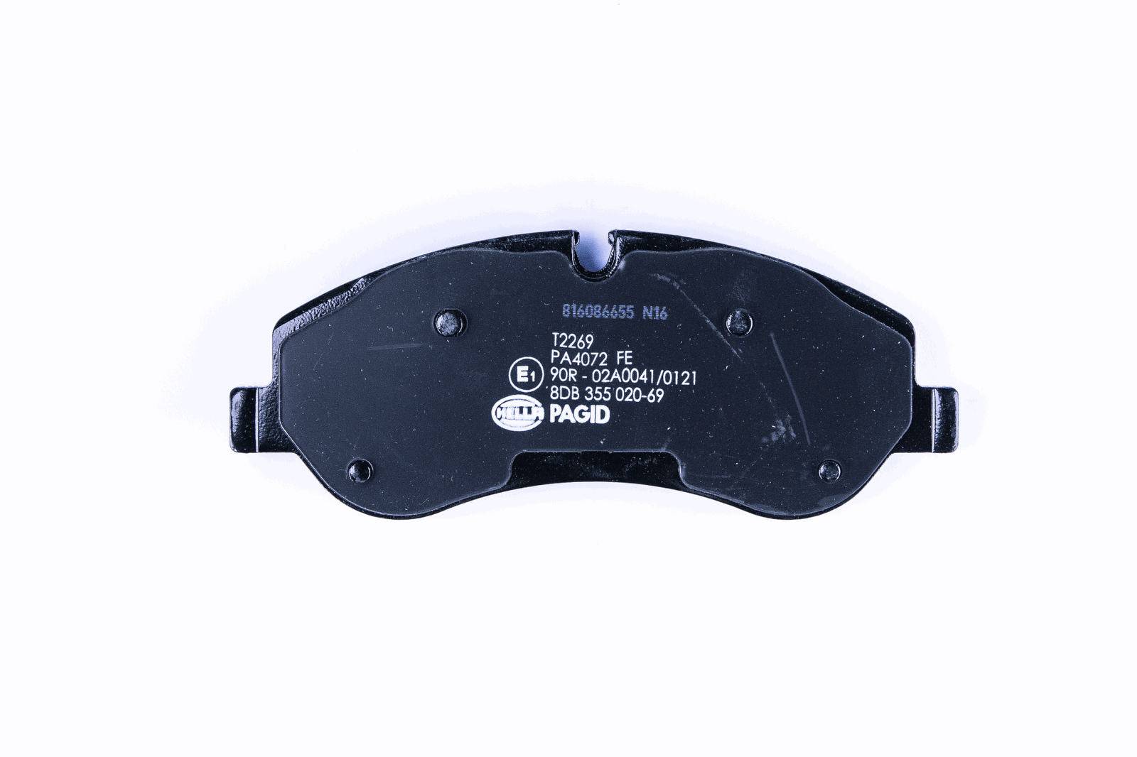 HELLA 8DB 355 020-691 Bremsbelagsatz, SBB