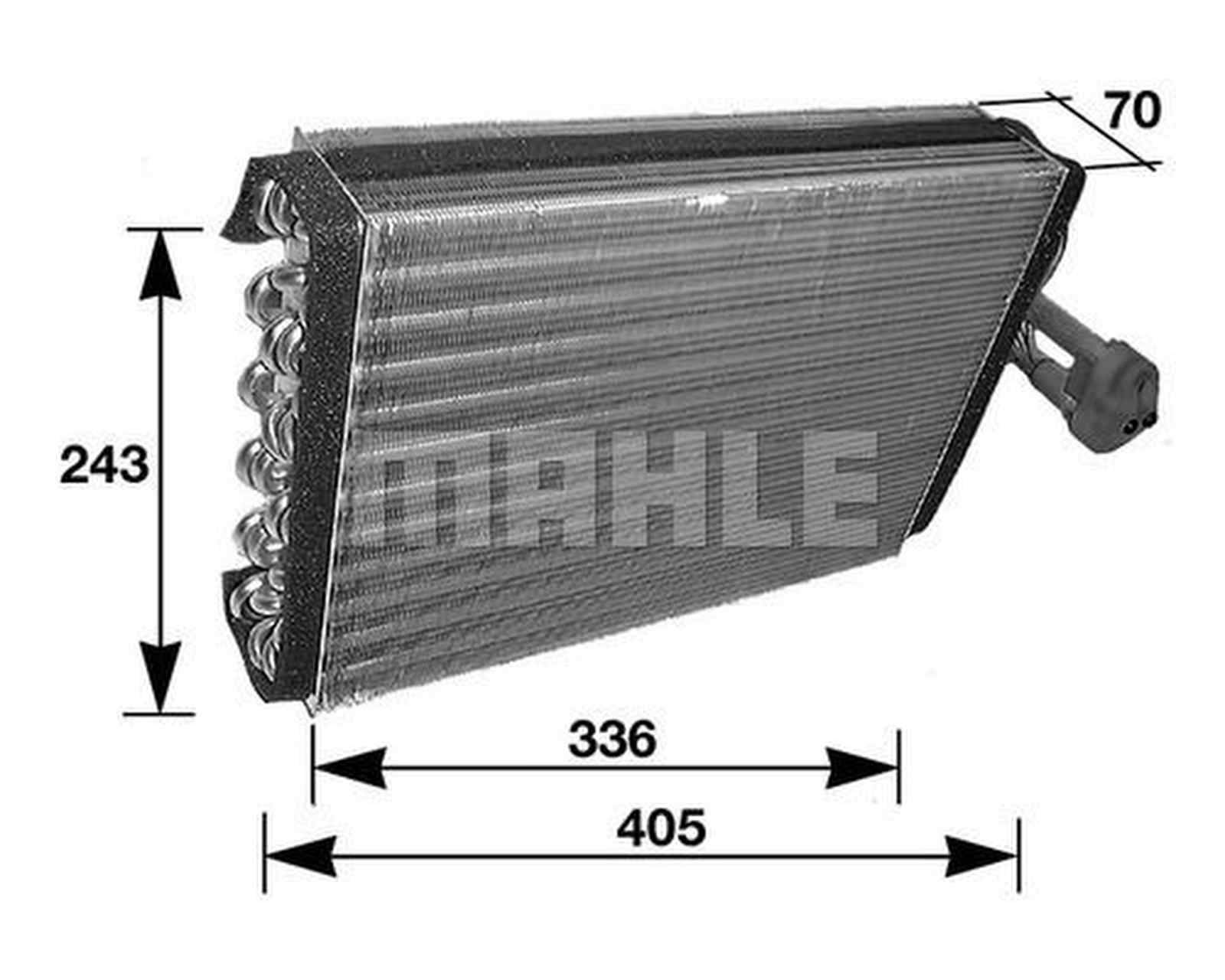 Mahle AE36000S Verdampfer, Klimaanlage