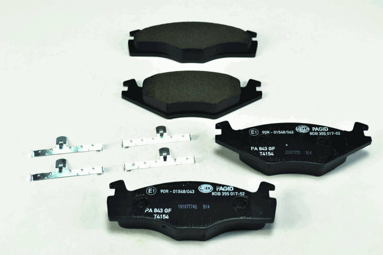 HELLA 8DB 355 017-521 Bremsbelagsatz, SBB
