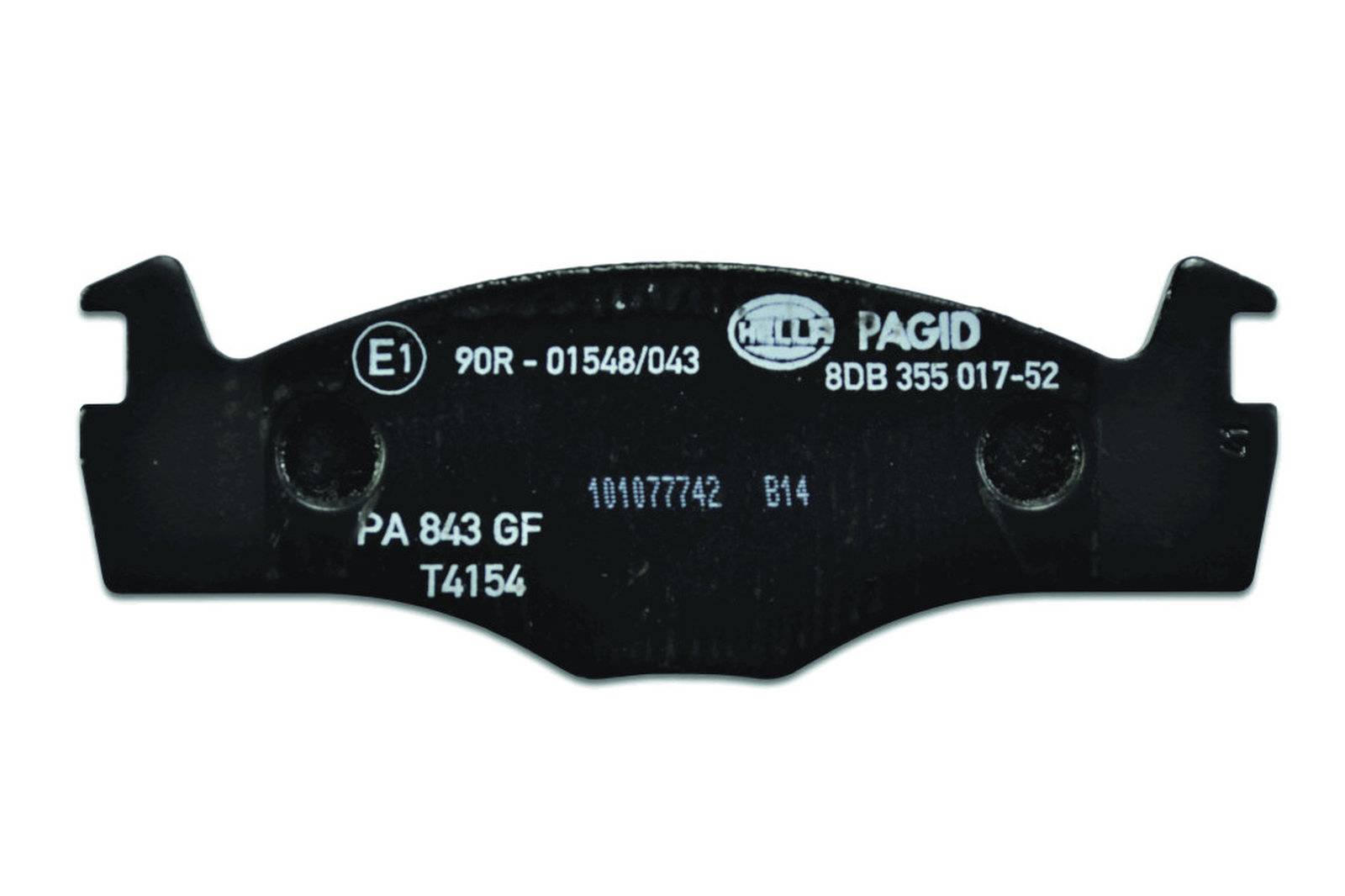 HELLA 8DB 355 017-521 Bremsbelagsatz, SBB