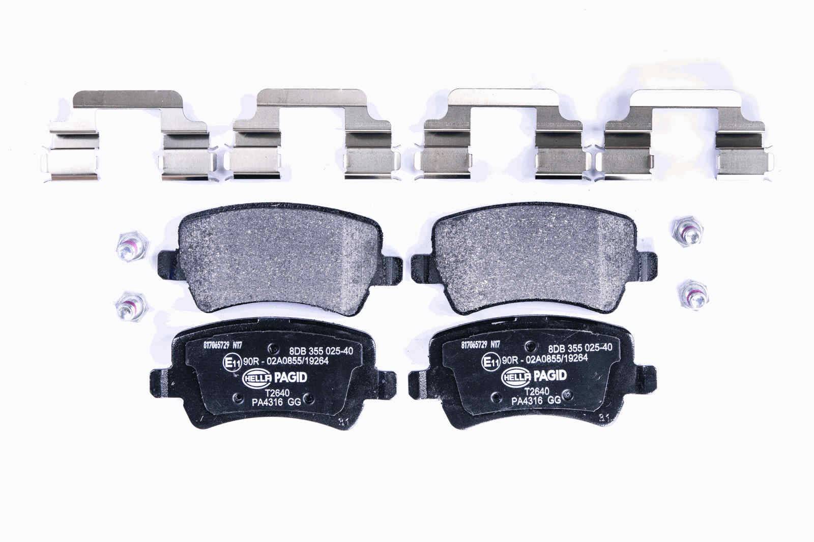 HELLA 8DB 355 025-401 Bremsbelagsatz, SBB
