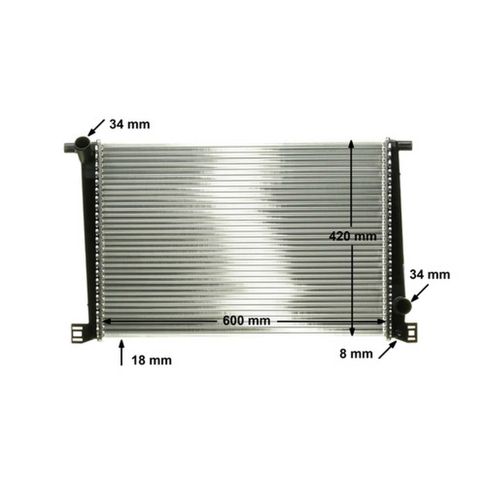 Mahle CR1123000P Kühler, Motorkühlung