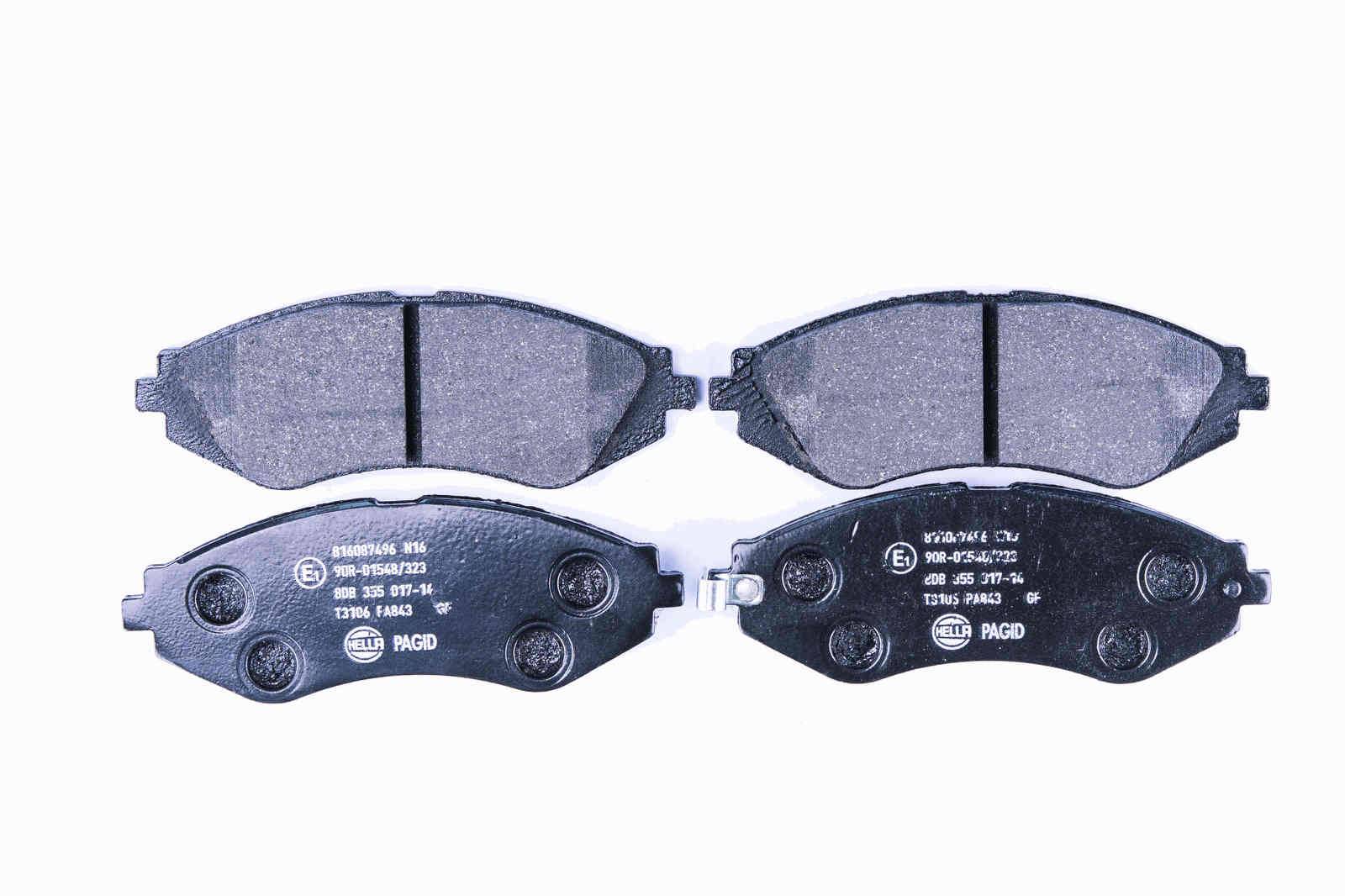 HELLA 8DB 355 017-141 Bremsbelagsatz, SBB
