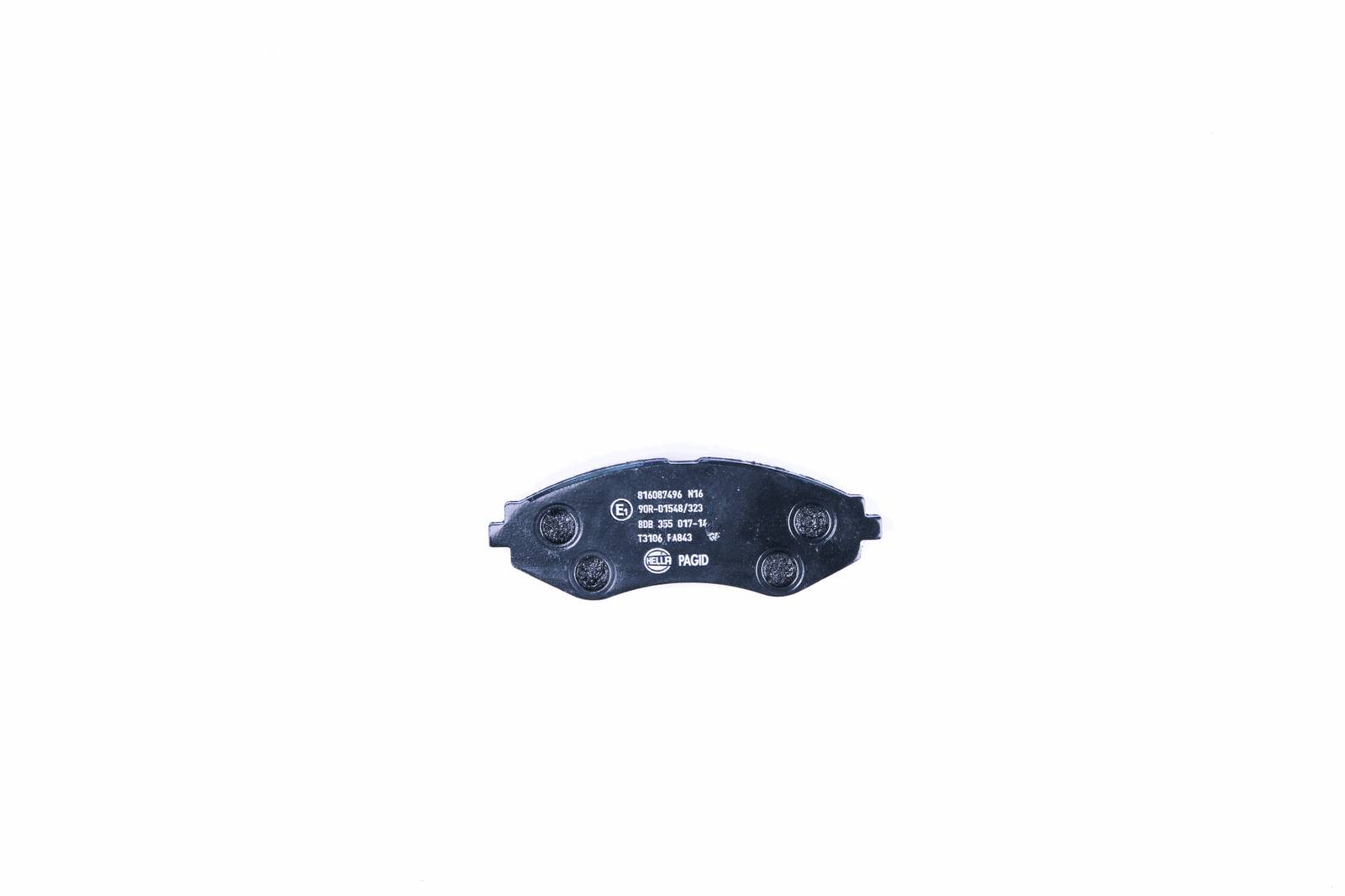 HELLA 8DB 355 017-141 Bremsbelagsatz, SBB