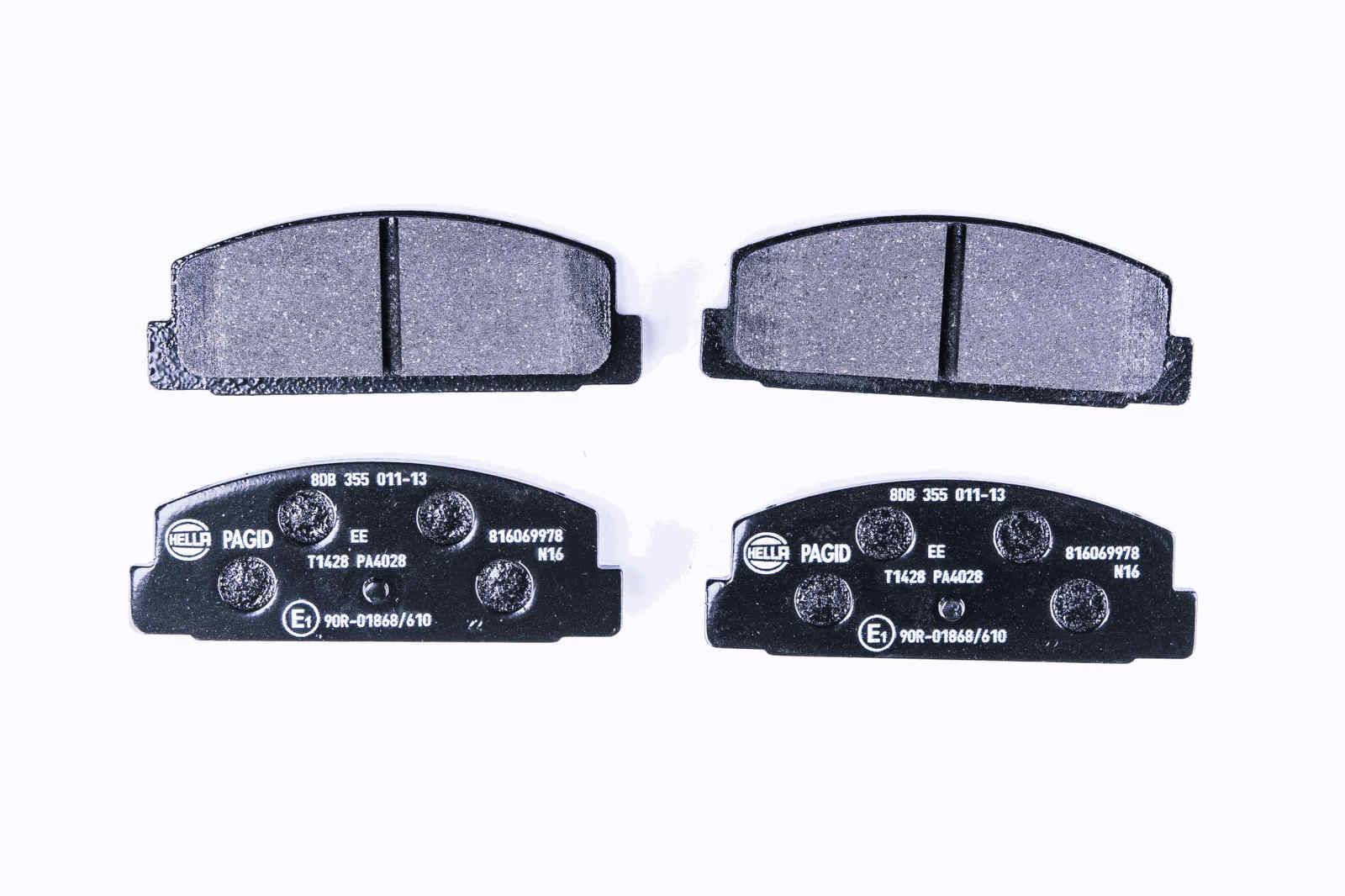 HELLA 8DB 355 011-131 Bremsbelagsatz, SBB