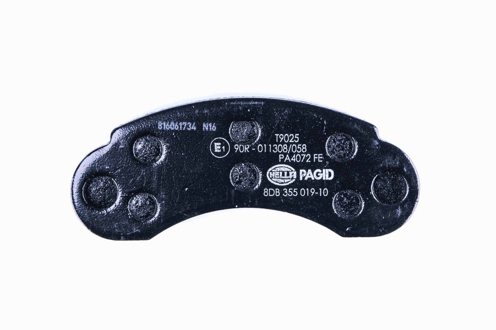 HELLA 8DB 355 019-101 Bremsbelagsatz, SBB