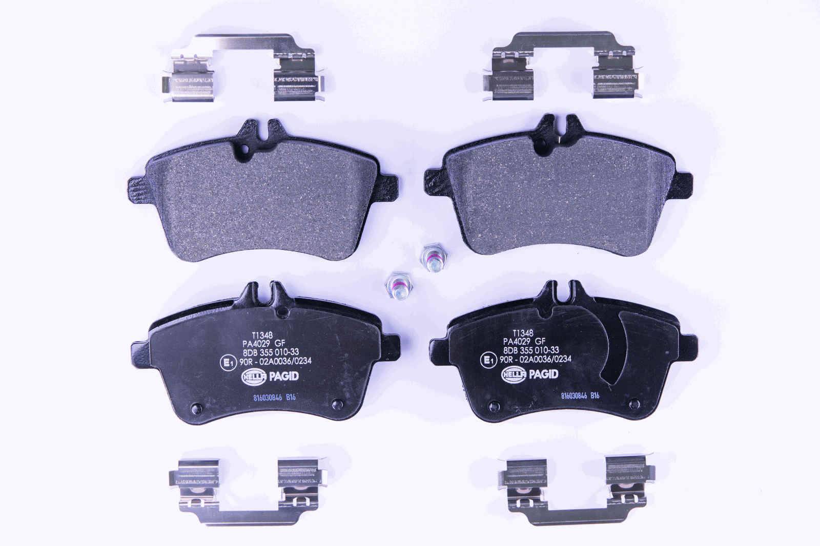 HELLA 8DB 355 010-331 Bremsbelagsatz, SBB