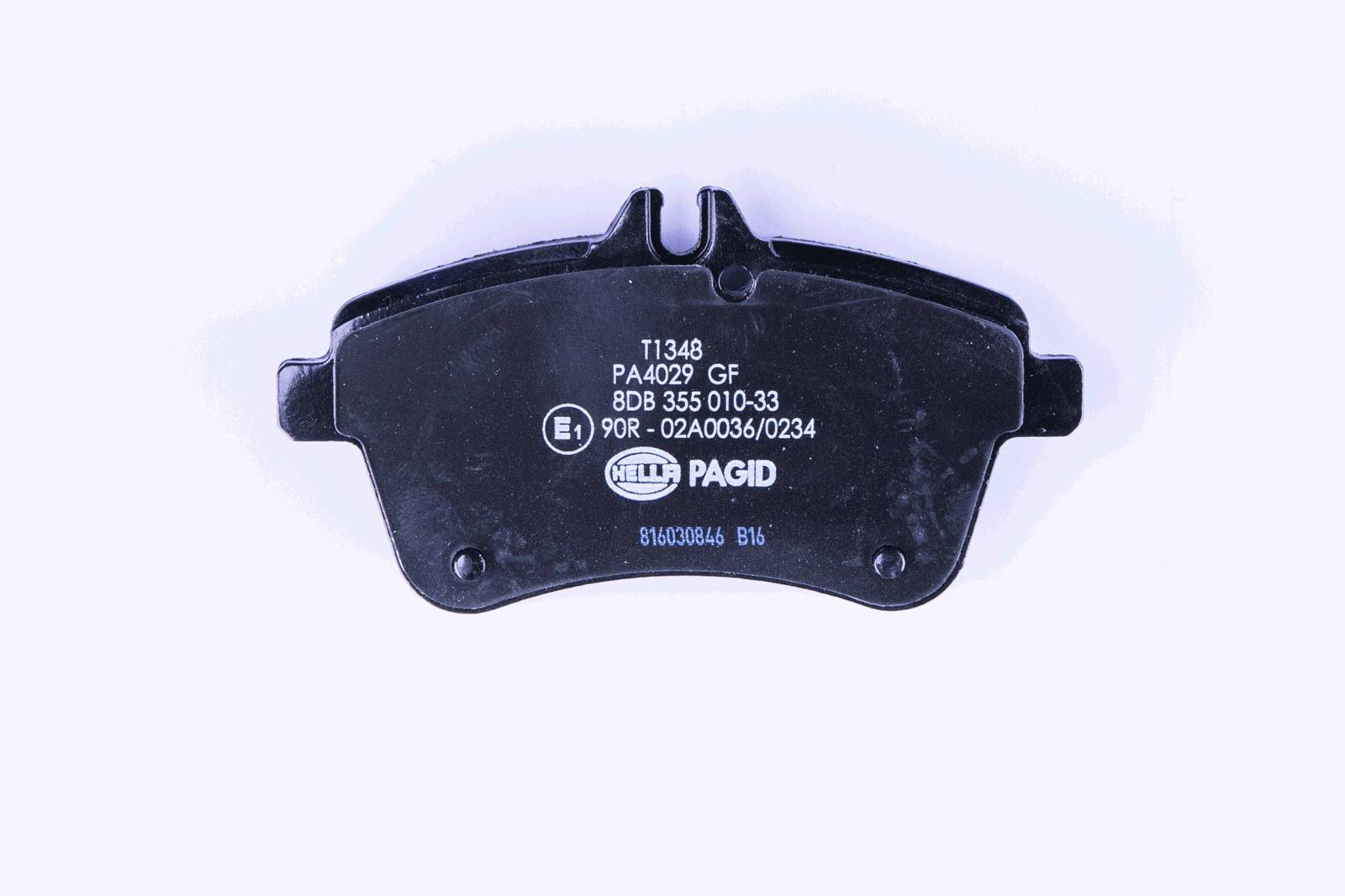 HELLA 8DB 355 010-331 Bremsbelagsatz, SBB