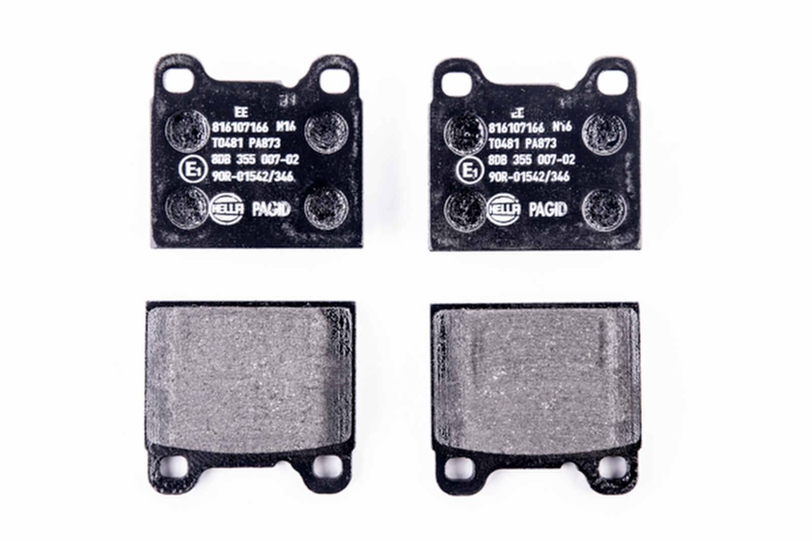 HELLA 8DB 355 007-021 Bremsbelagsatz, SBB