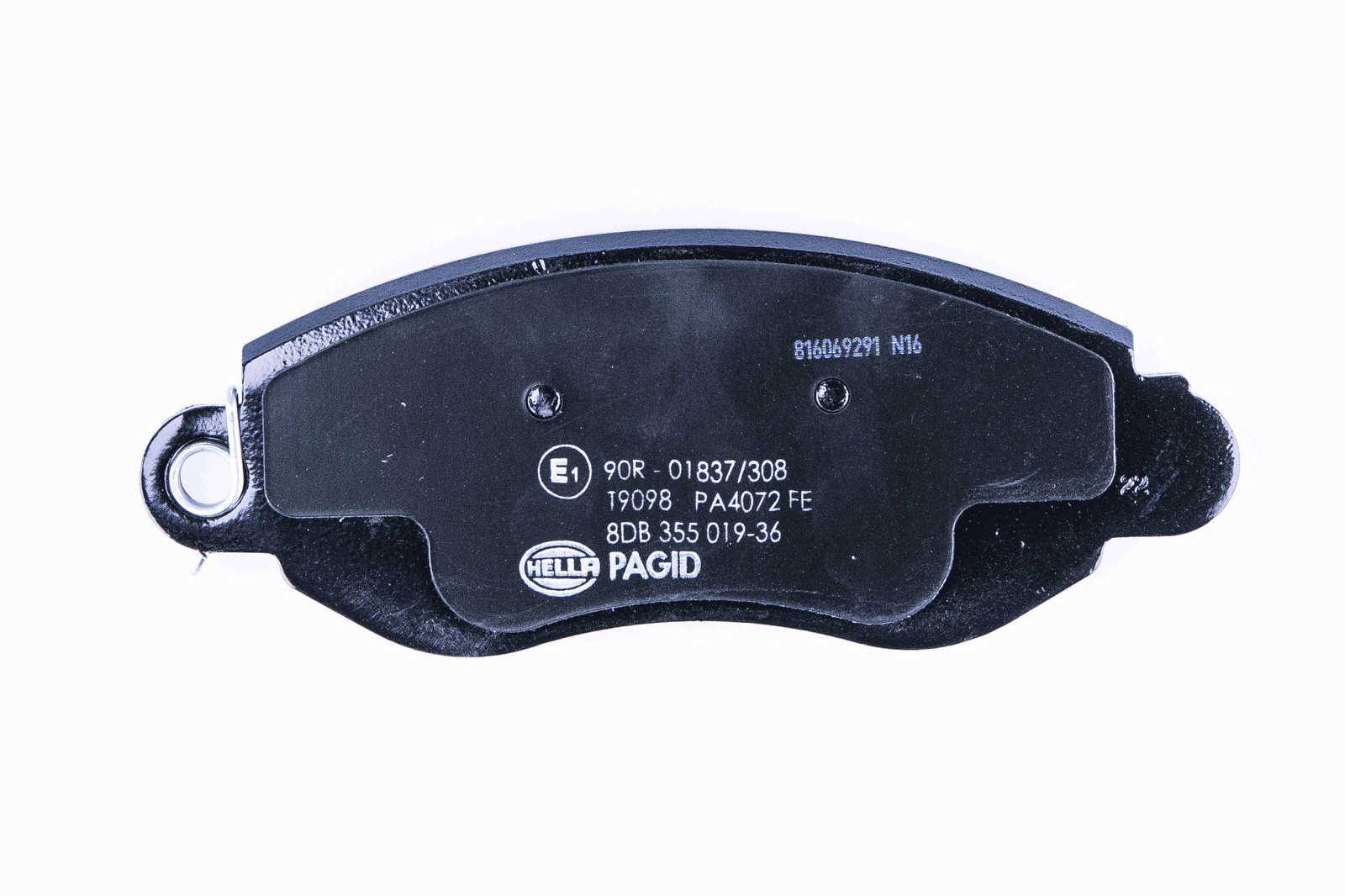 HELLA 8DB 355 019-361 Bremsbelagsatz, SBB