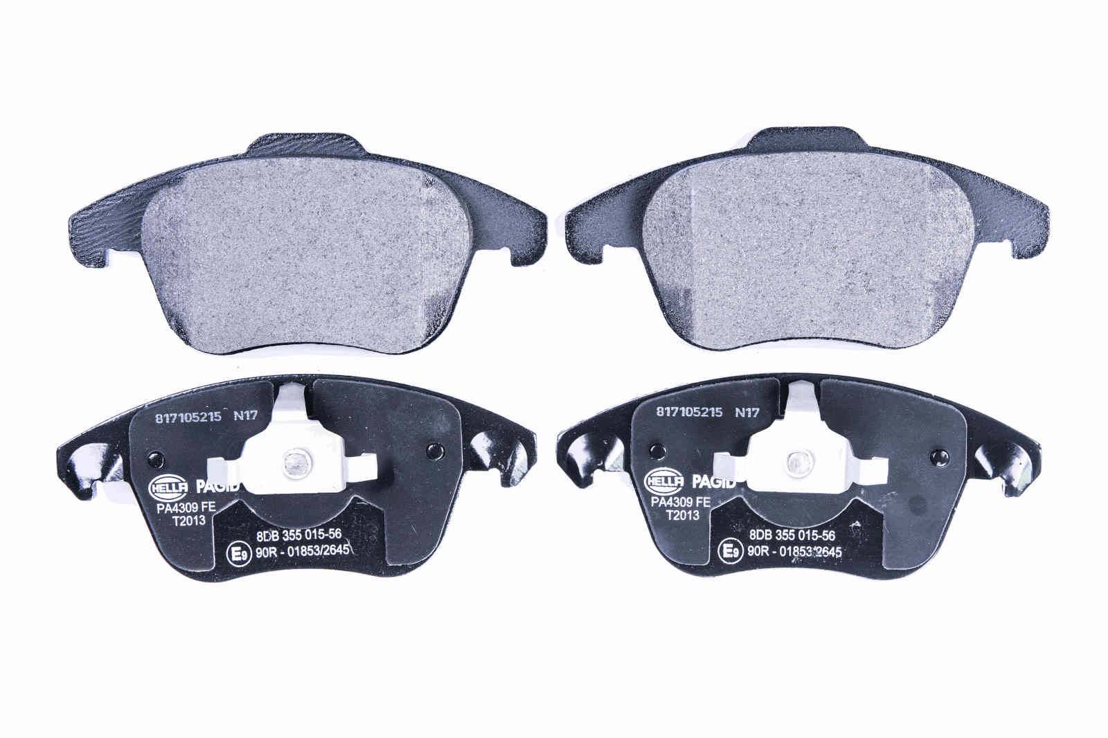 HELLA 8DB 355 015-561 Bremsbelagsatz, SBB