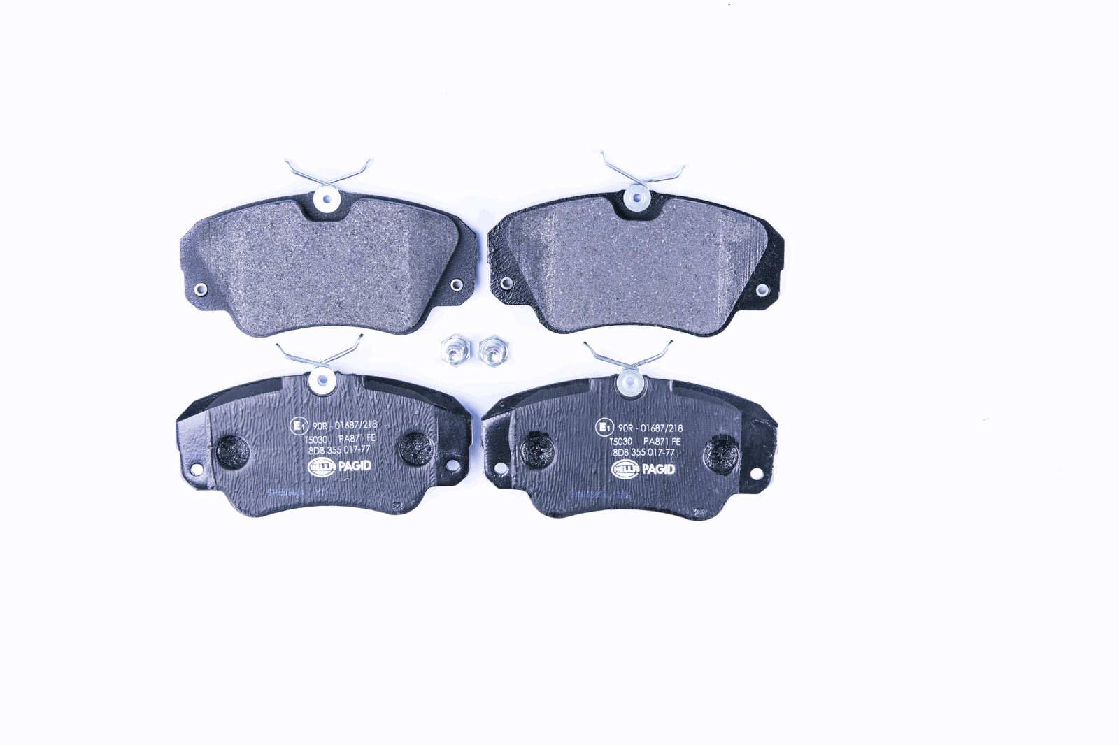 HELLA 8DB 355 017-771 Bremsbelagsatz, SBB