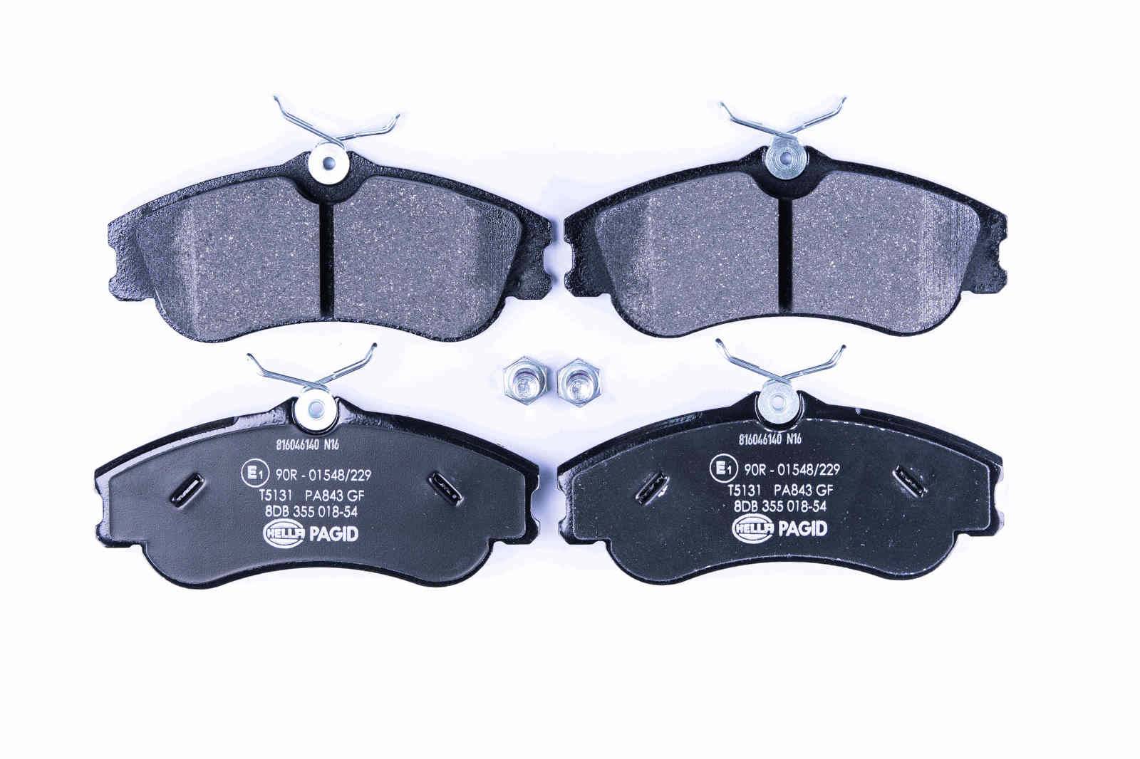 HELLA 8DB 355 018-541 Bremsbelagsatz, SBB