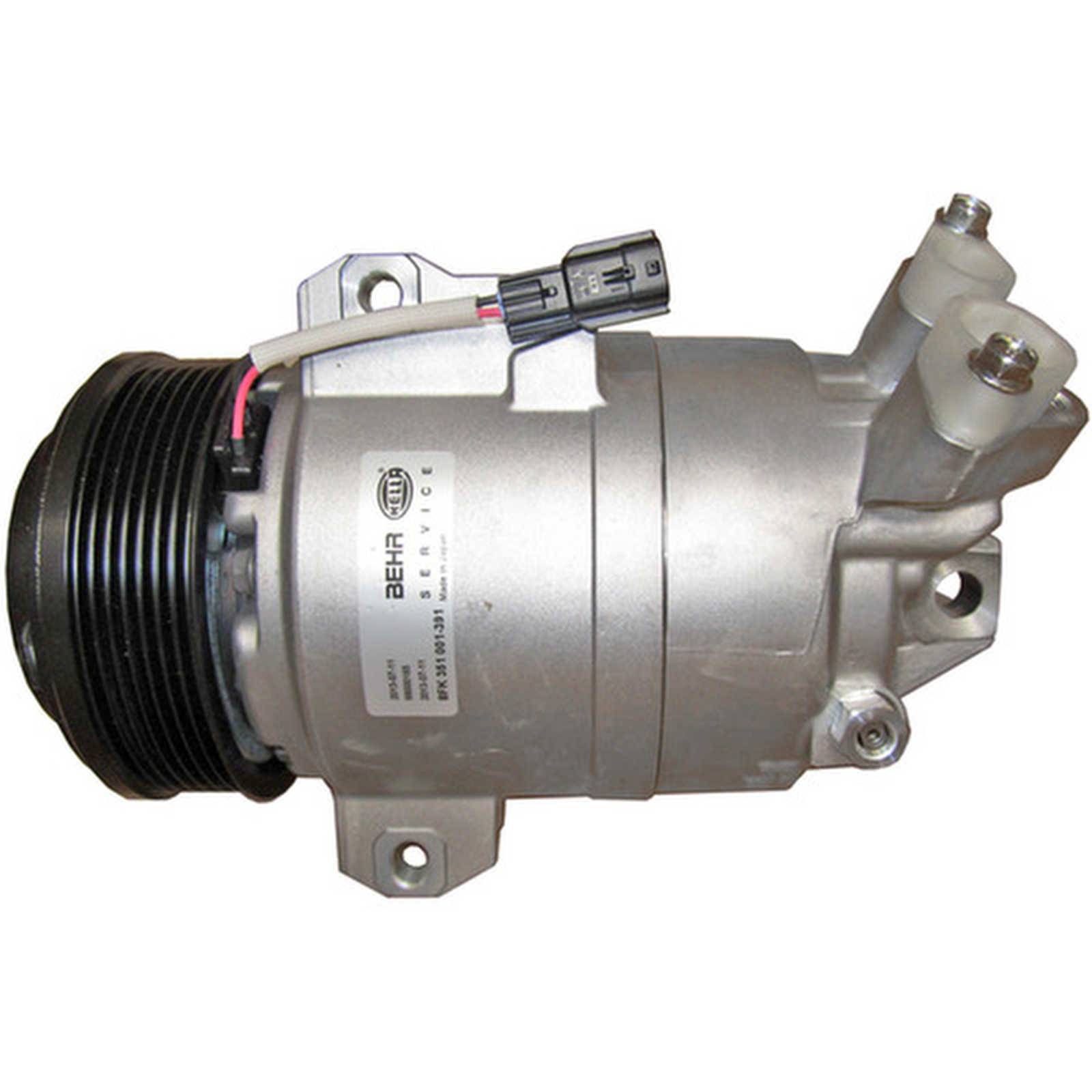 Klimakompressor 12 V Ø 115 mm MAHLE passend für RENAULT KOLEOS