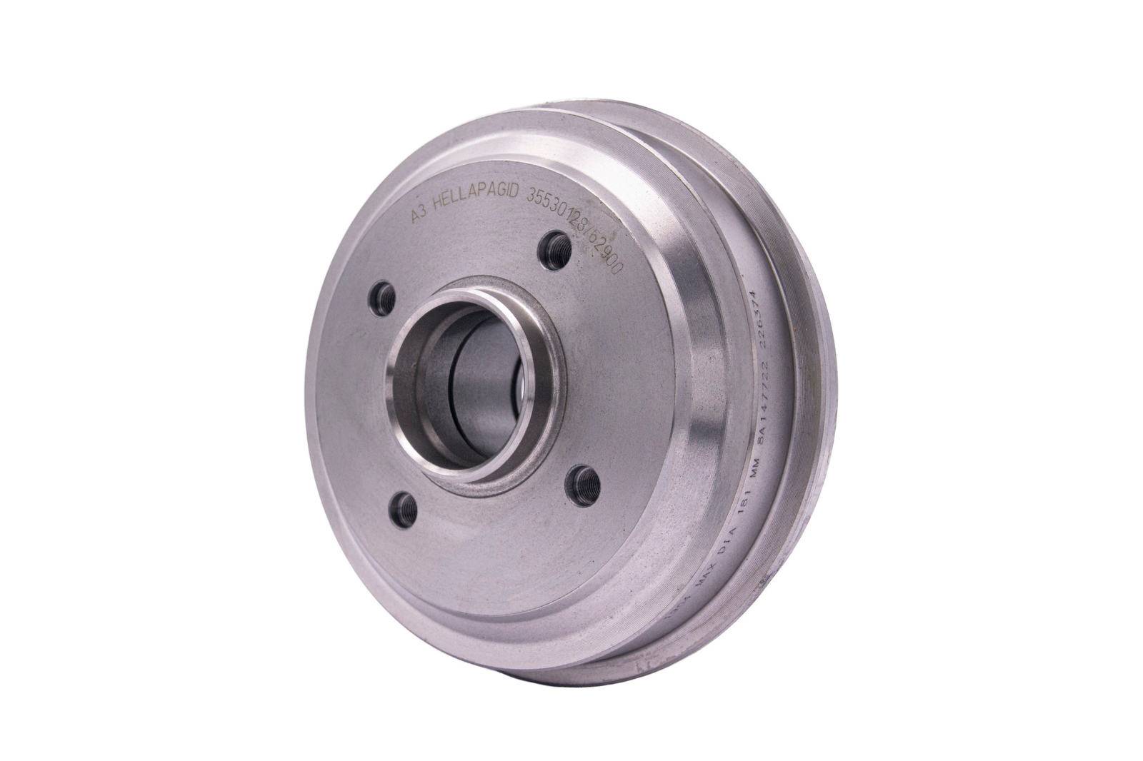 Bremstrommel Ø 212 mm Ø 12 mm HELLA passend für u.a. PEUGEOT 106