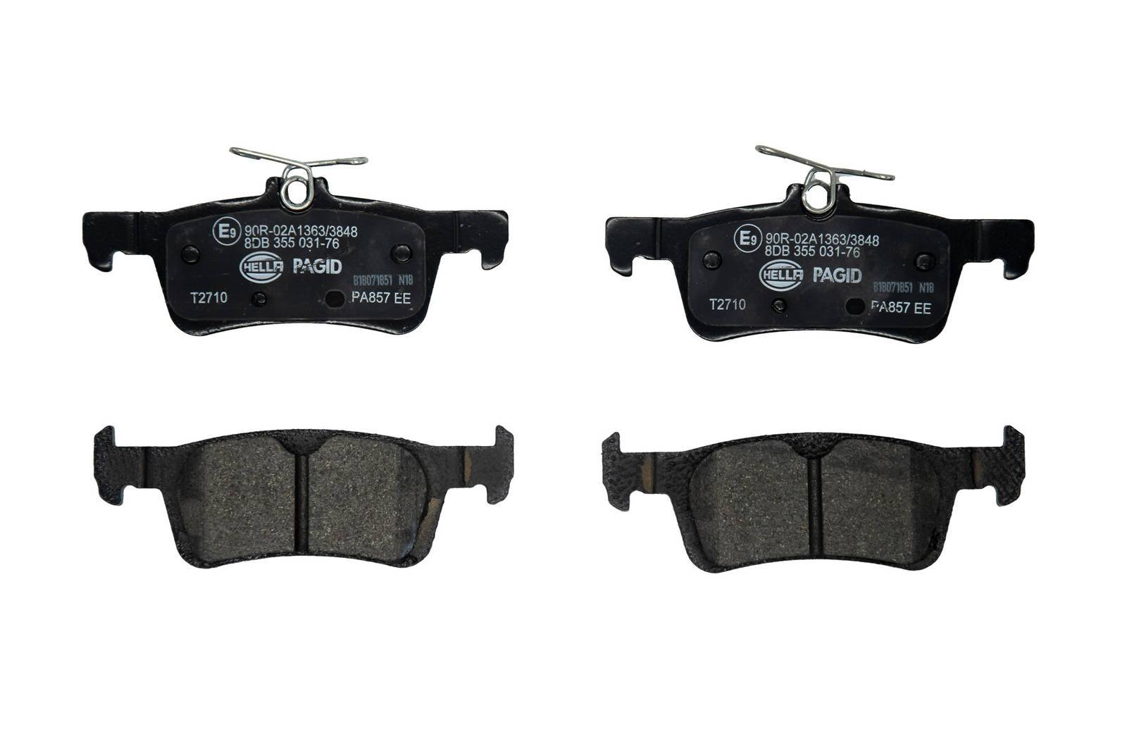 HELLA 8DB 355 031-761 Bremsbelagsatz, SBB