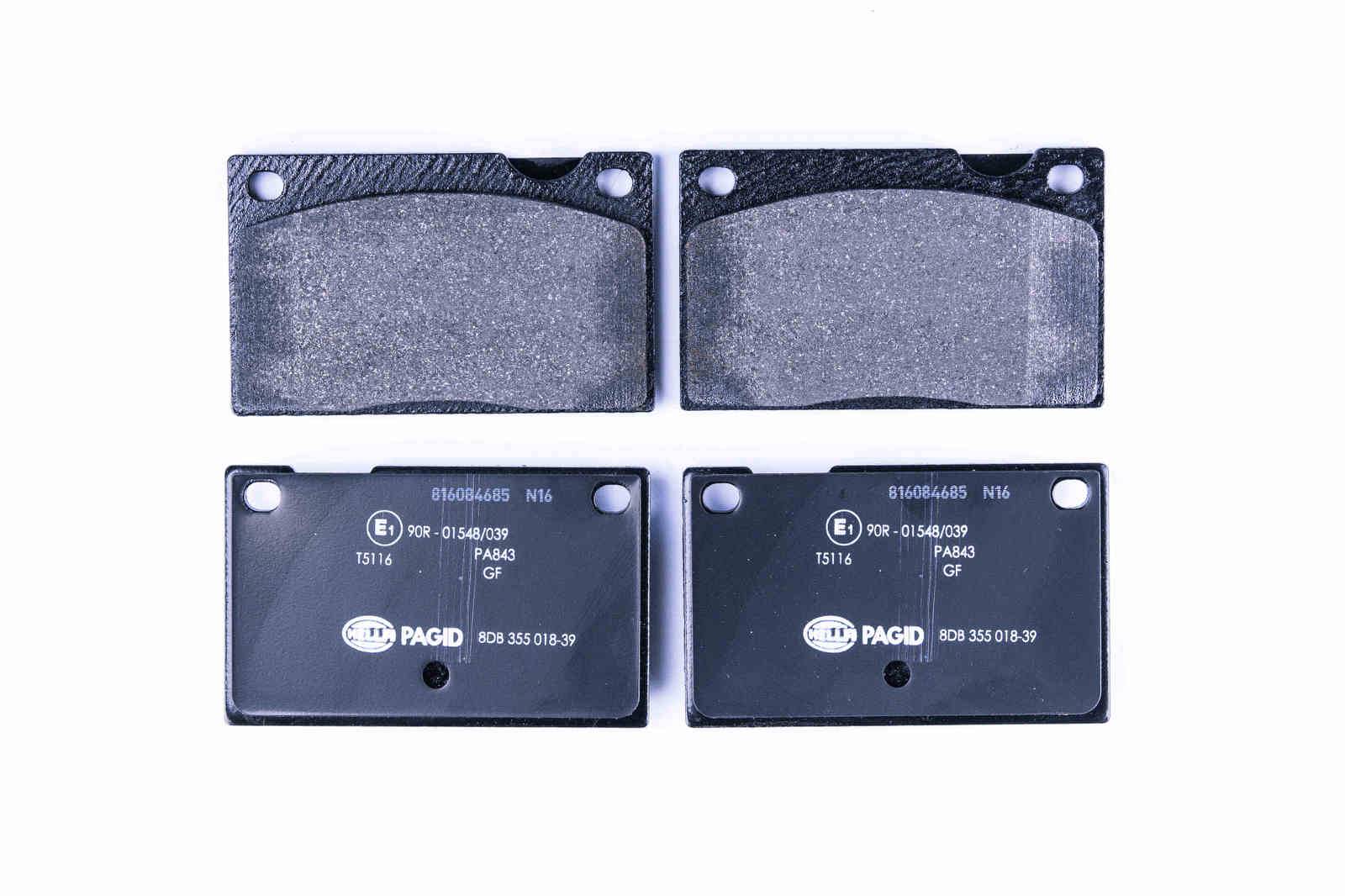 HELLA 8DB 355 018-391 Bremsbelagsatz, SBB