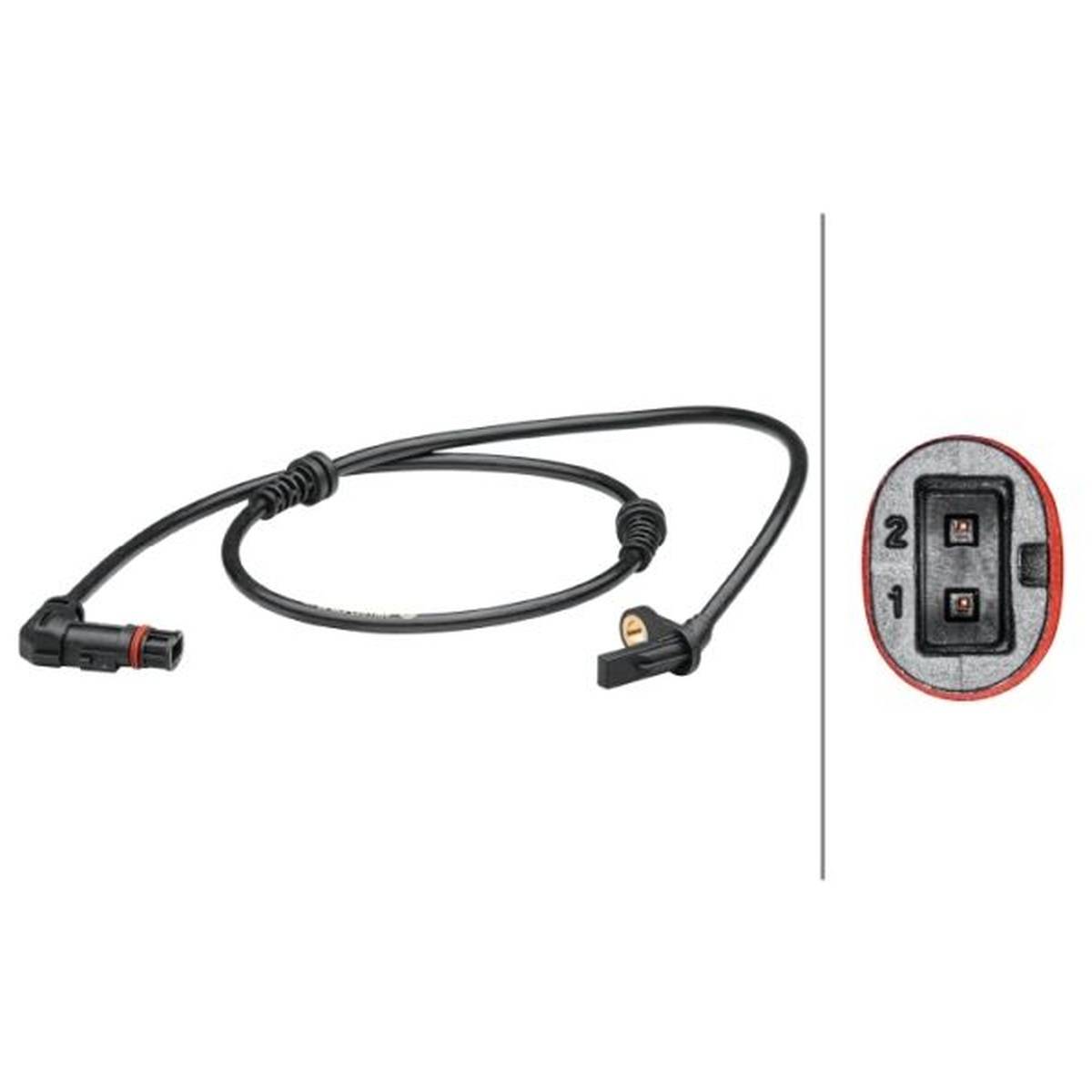 HELLA 6PU 012 679-361 Sensor, Raddrehzahl
