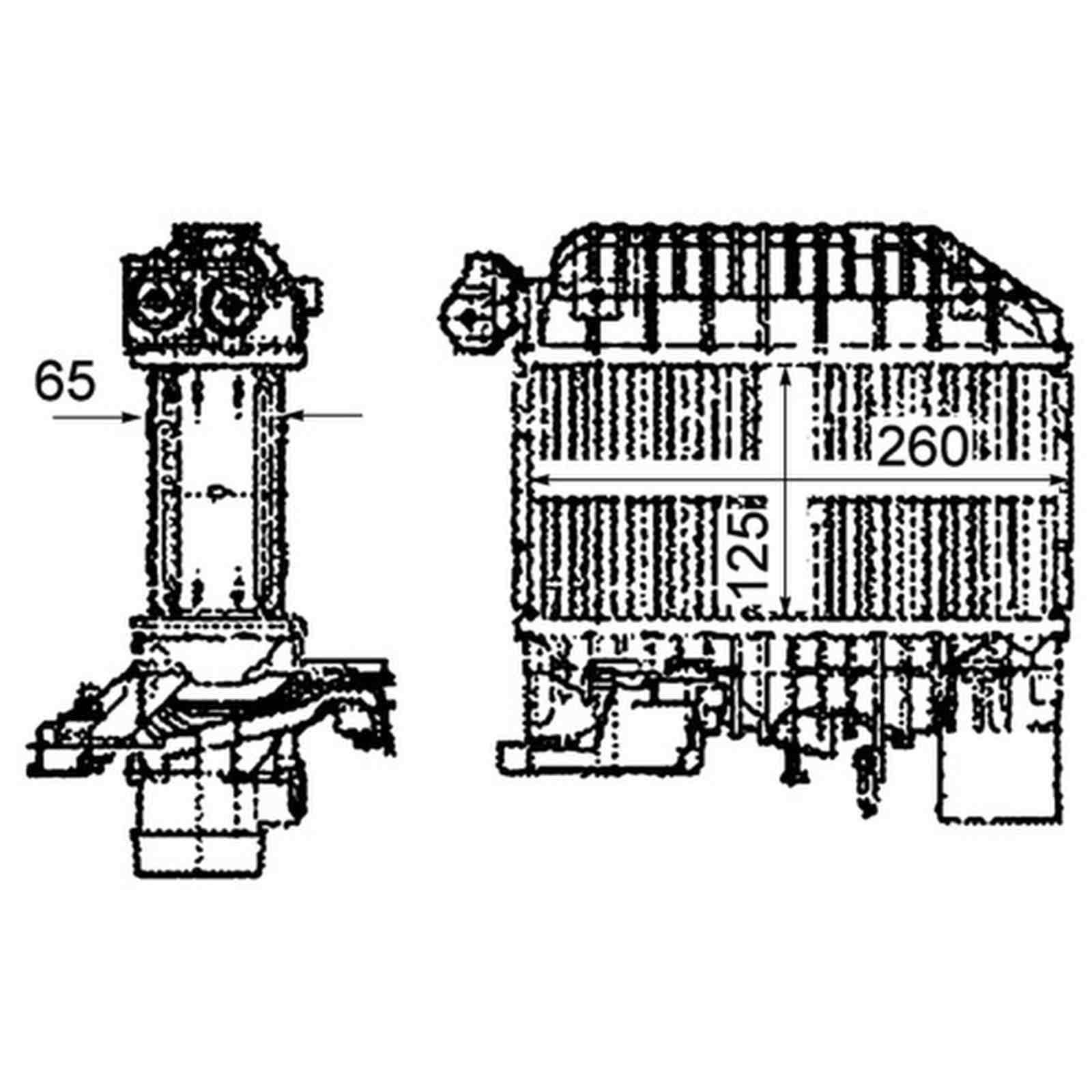 Mahle CI303000P Ladeluftkühler