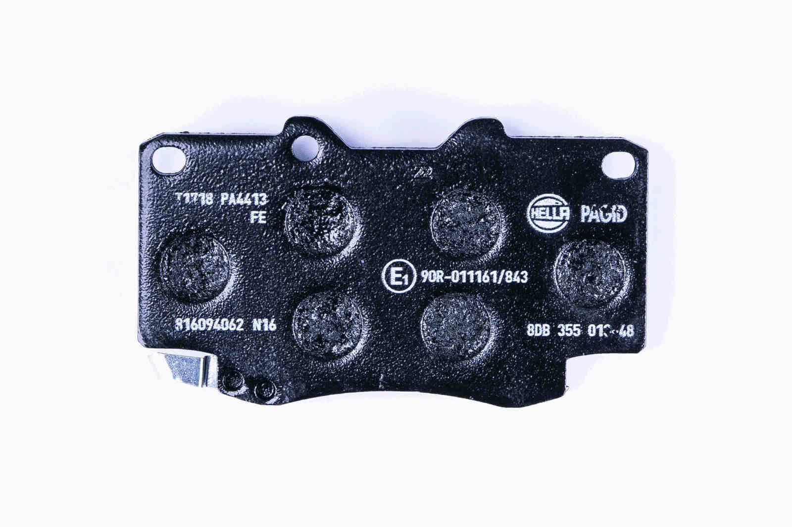 HELLA 8DB 355 013-481 Bremsbelagsatz, SBB