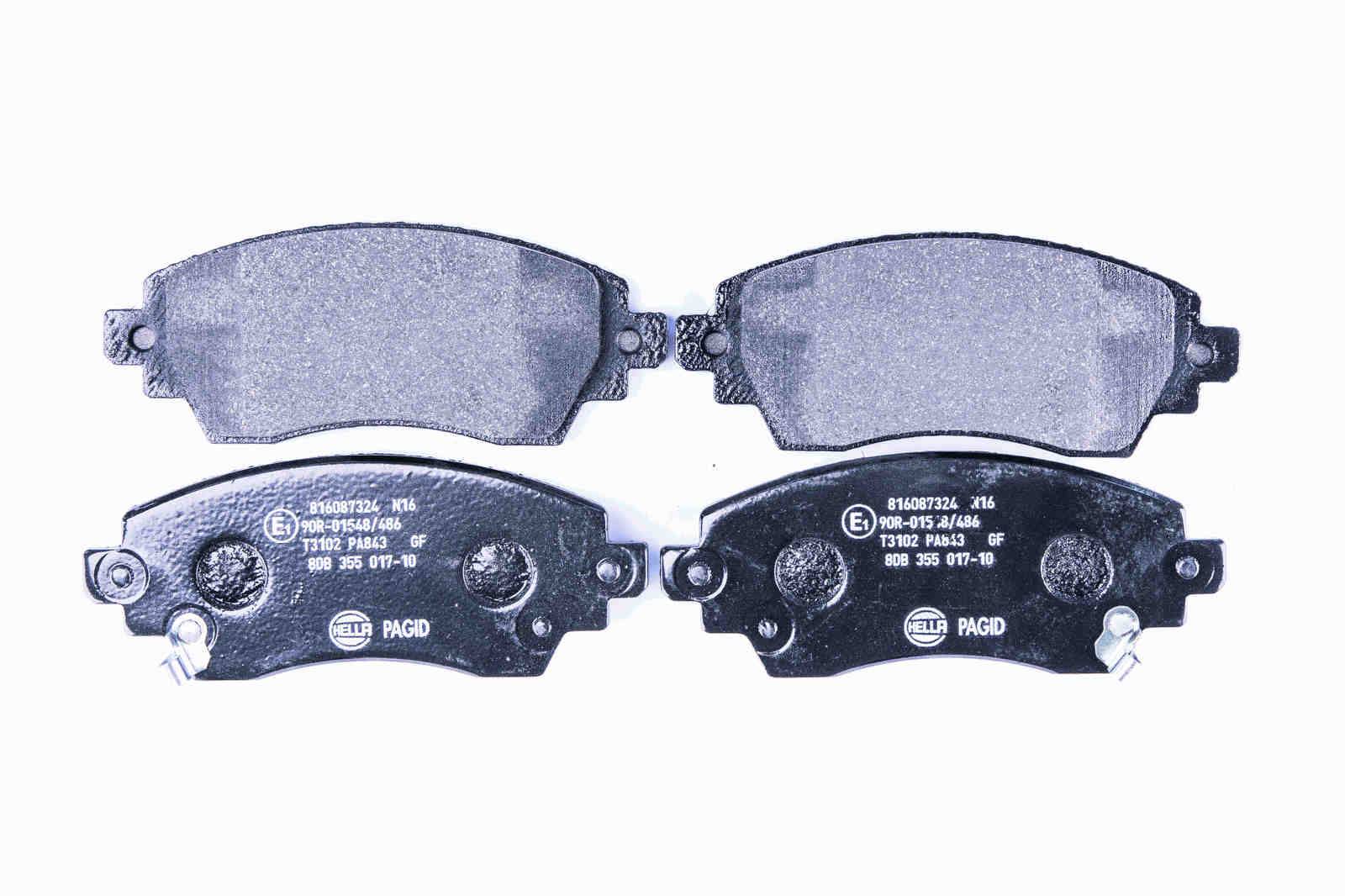 HELLA 8DB 355 017-101 Bremsbelagsatz, SBB