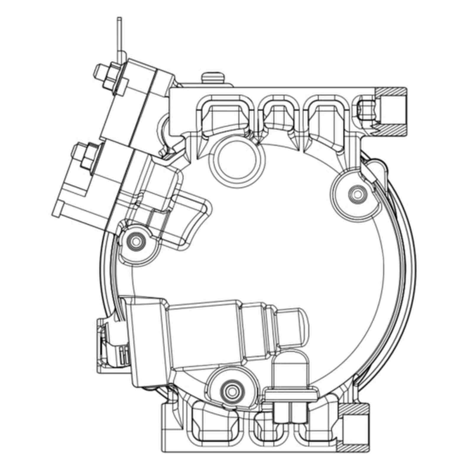 Mahle ACP638000P Kompressor, Klimaanlage