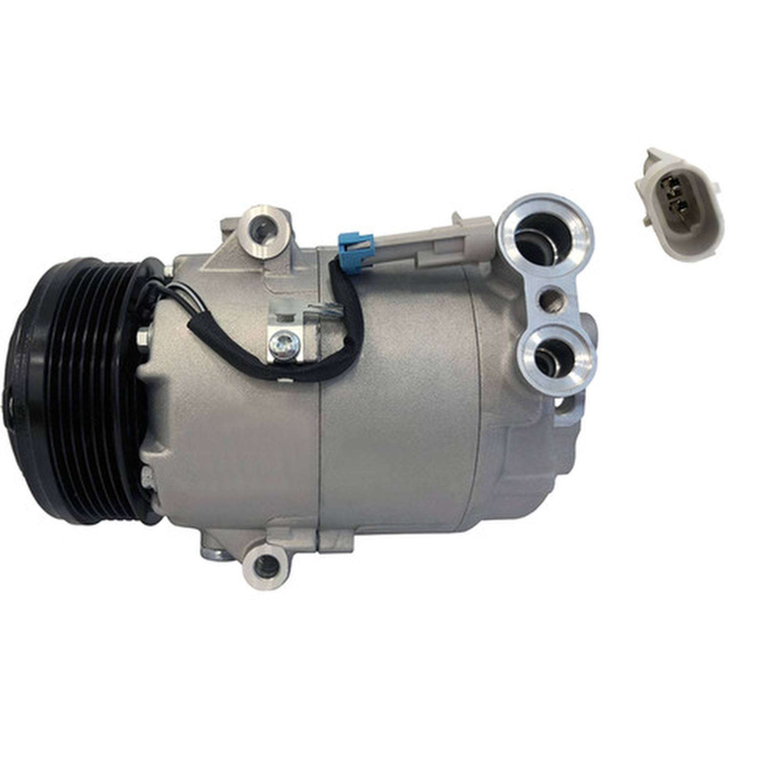 Klimakompressor 12 V Ø 105 mm MAHLE passend für u.a. OPEL ASTRA