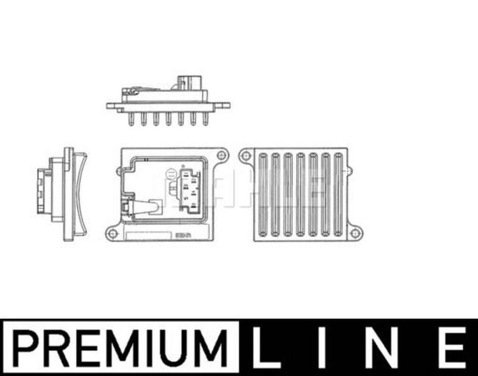 Mahle ABR36000P Regler, Innenraumgebläse