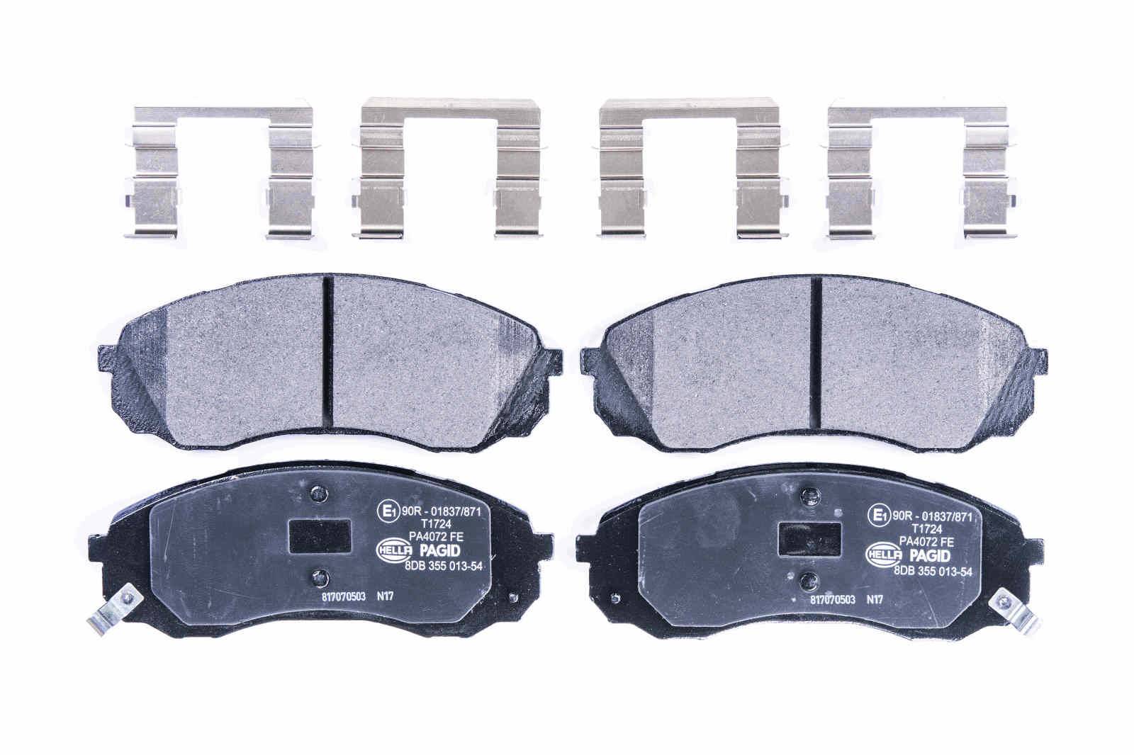 HELLA 8DB 355 013-541 Bremsbelagsatz, SBB