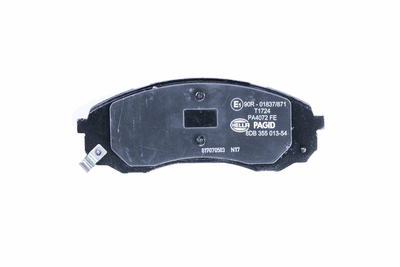 HELLA 8DB 355 013-541 Bremsbelagsatz, SBB