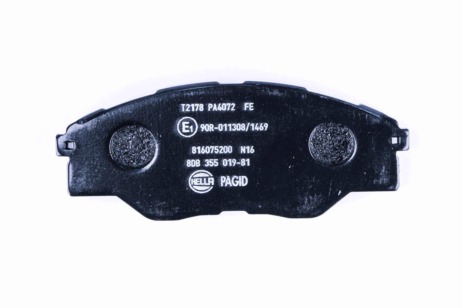 HELLA 8DB 355 019-811 Bremsbelagsatz, SBB